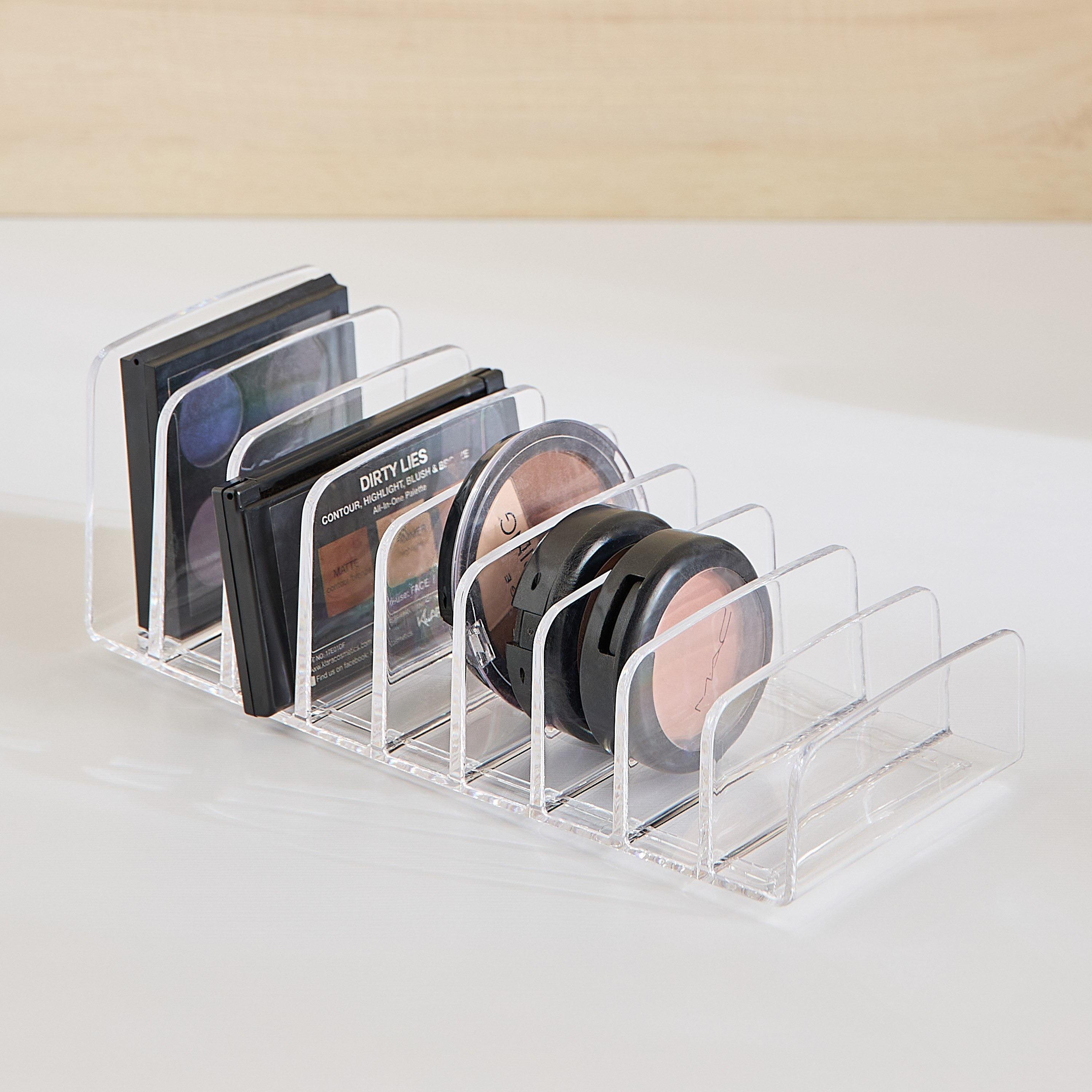 Crystal 9-Section Palette Holder - 23.8x9.95x8.8 cm-hbxbedroom-bedroomaccessories-jewelleryboxesandholders-image-1