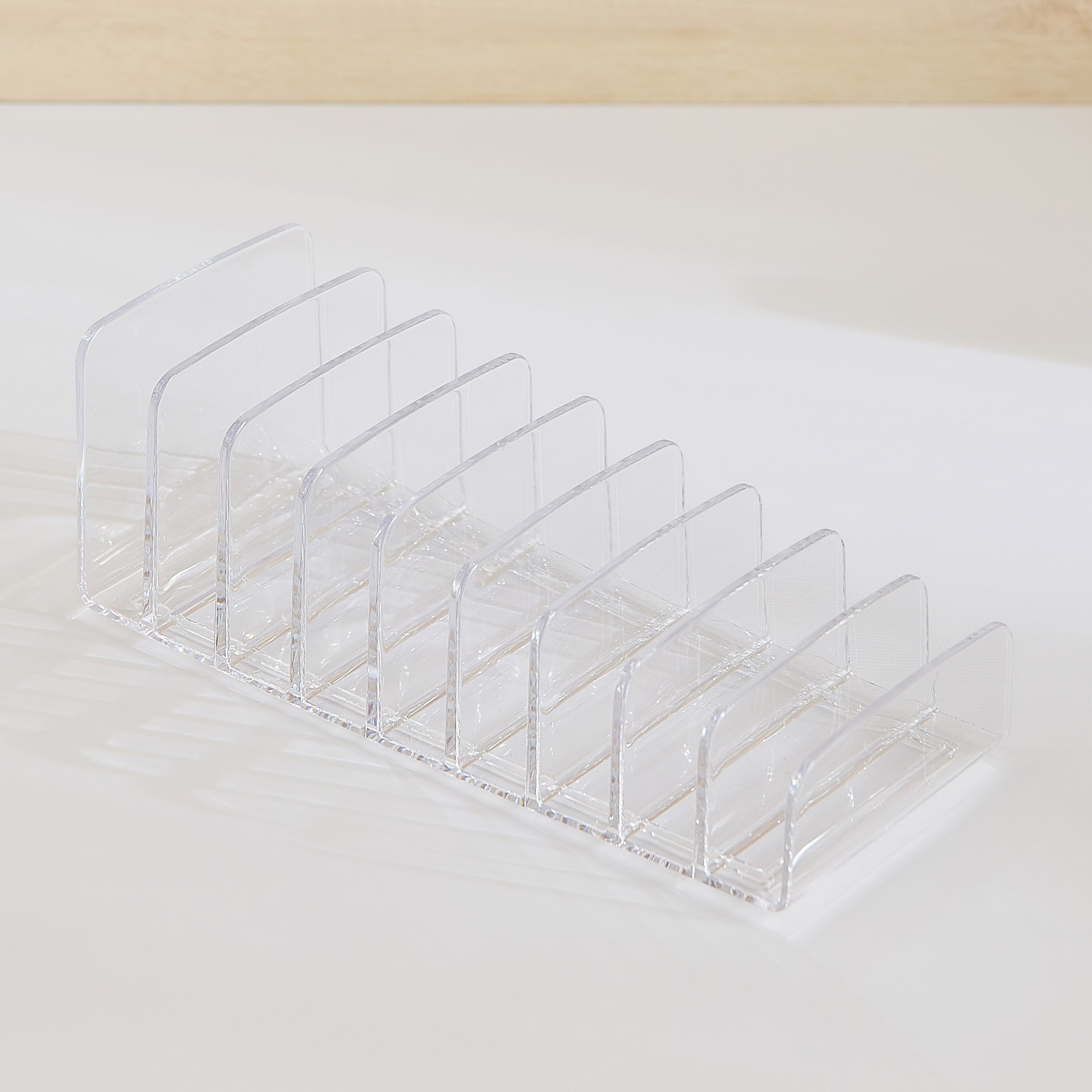 Crystal 9-Section Palette Holder - 23.8x9.95x8.8 cm-hbxbedroom-bedroomaccessories-jewelleryboxesandholders-image-2