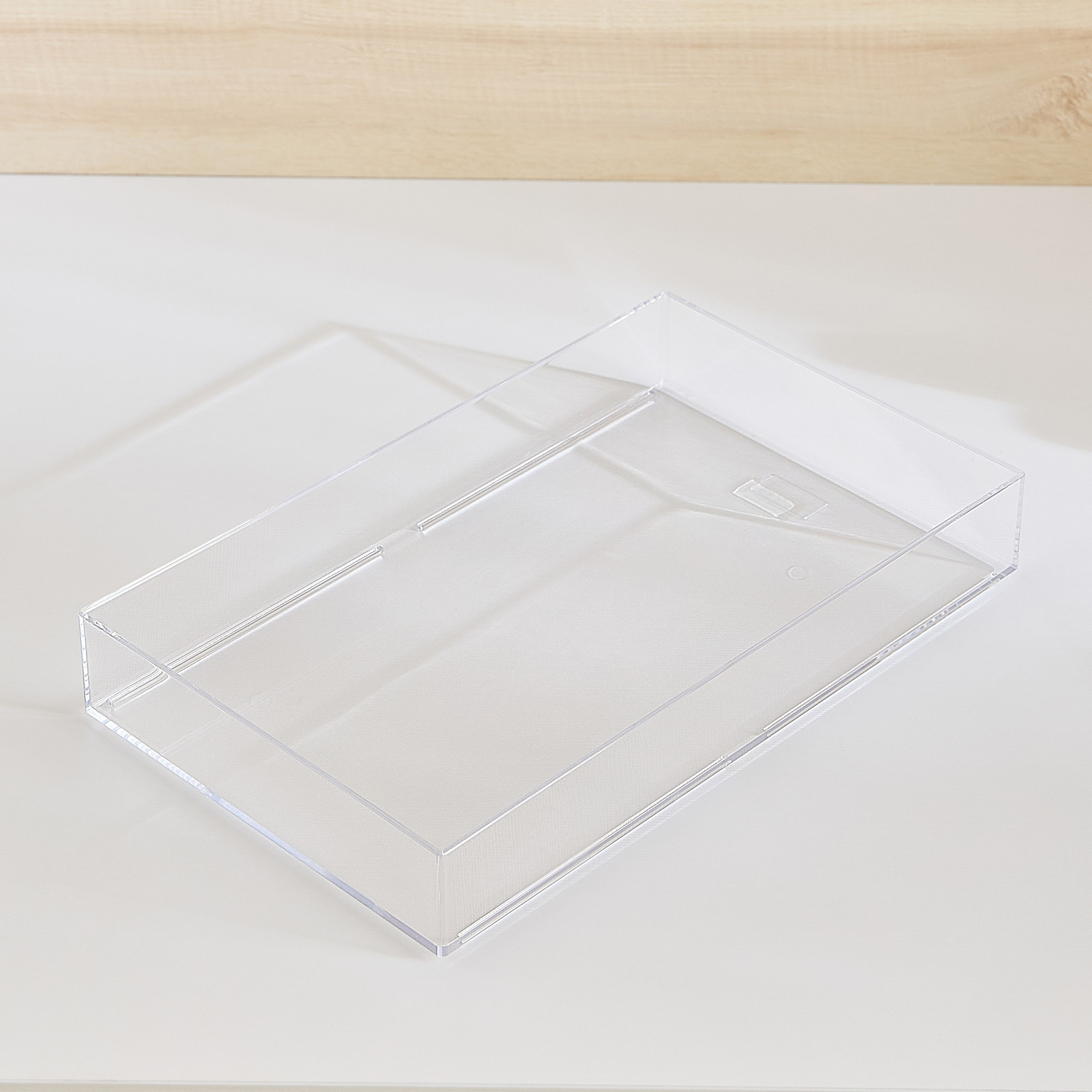 Crystal Stackable Vanity Tray - 31.2x19.1x4.8 cm-hbxbedroom-bedroomaccessories-bedroomstorage-image-2