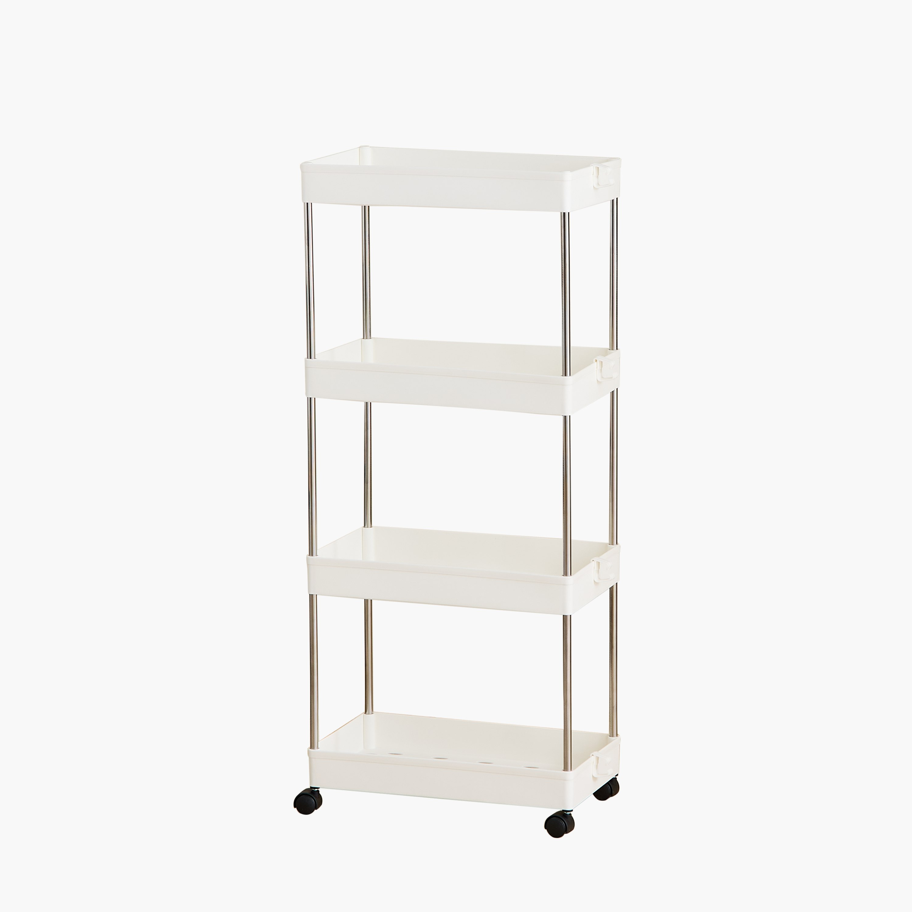 Ovio 4-Tier Storage Trolley - 40x22x86 cm-hbxbedroom-bedroomaccessories-bedroomstorage-image-7