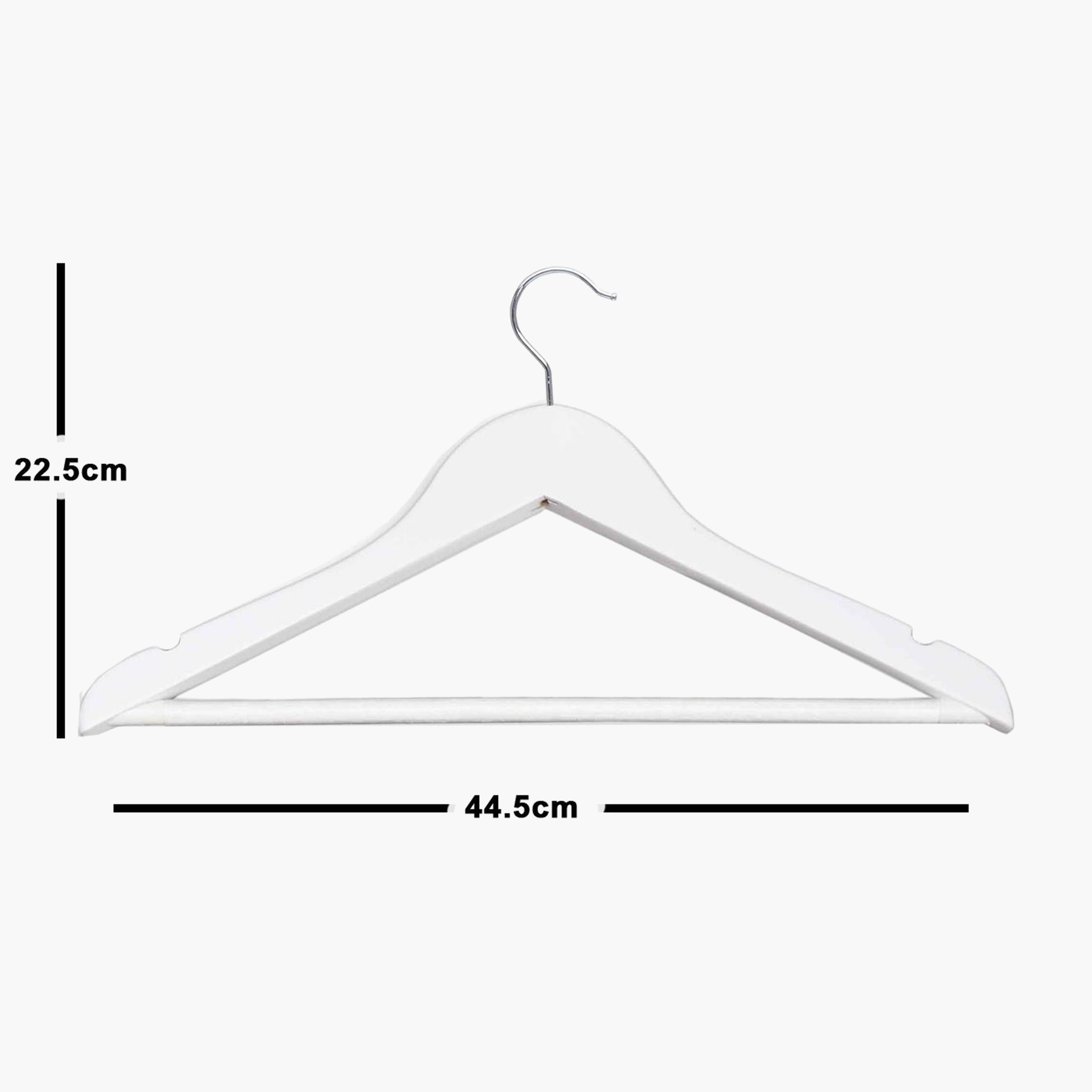 علاقة خشبية من فورست - طقم من 6 قطع-hbxhomeware-bathandlaundry-clothesdryingracks-image-2