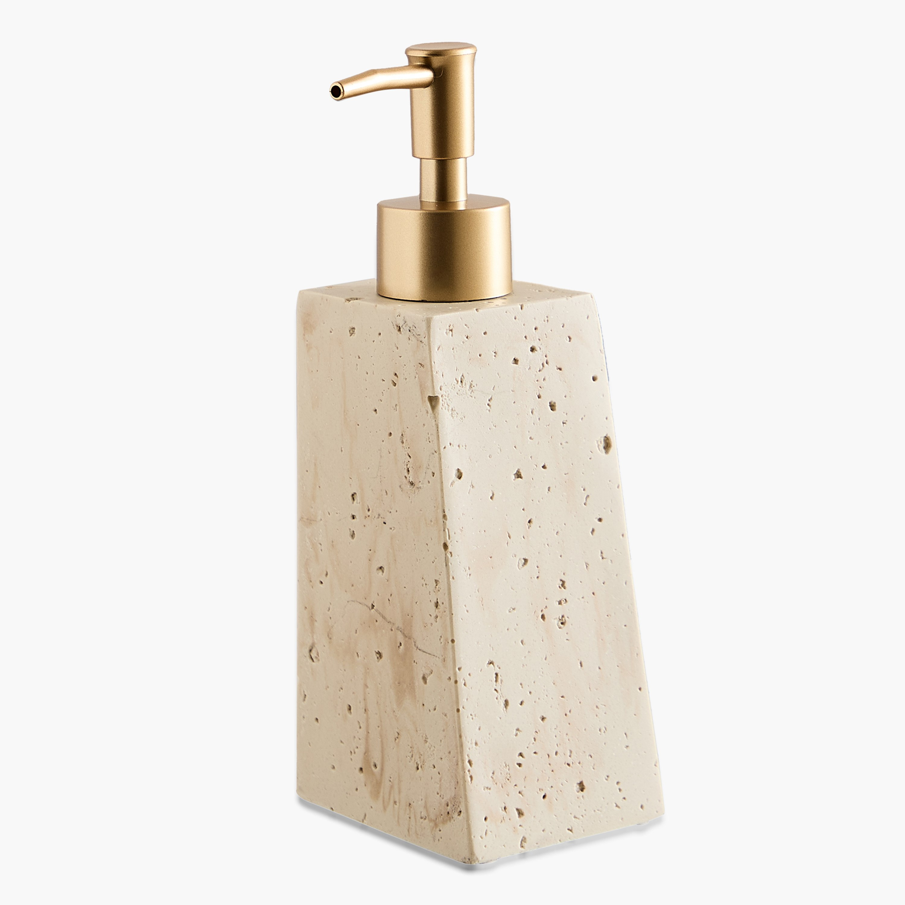 Avenue Resin Travertine  Soap Dispenser 7.7x6.6x19 cm-PROMO_HB_AE_B1G1_250925-image-5