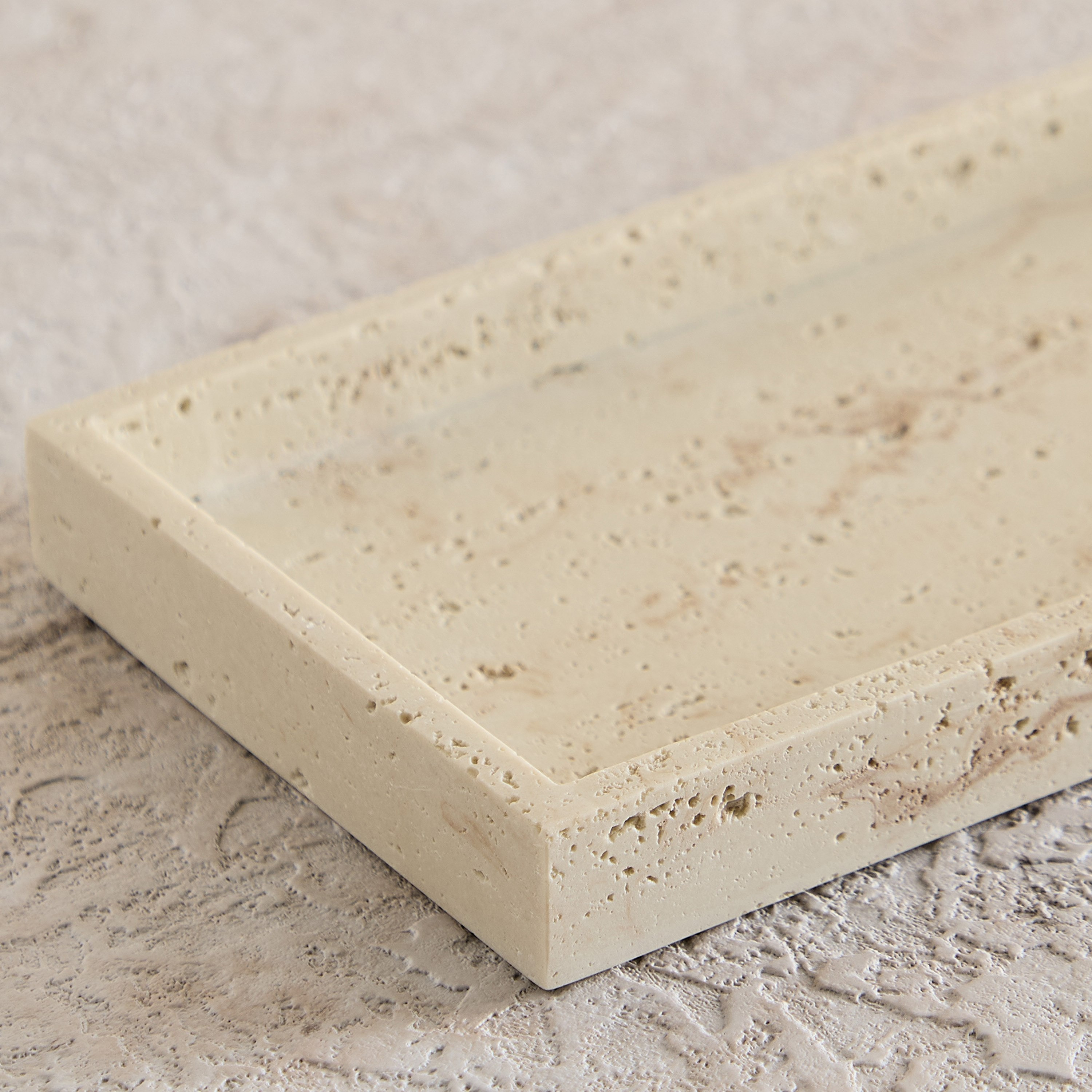 Avenue Resin Travertine Towel Tray 30x2.5x15 cm-PROMO_HB_AE_B1G1_250925-image-3