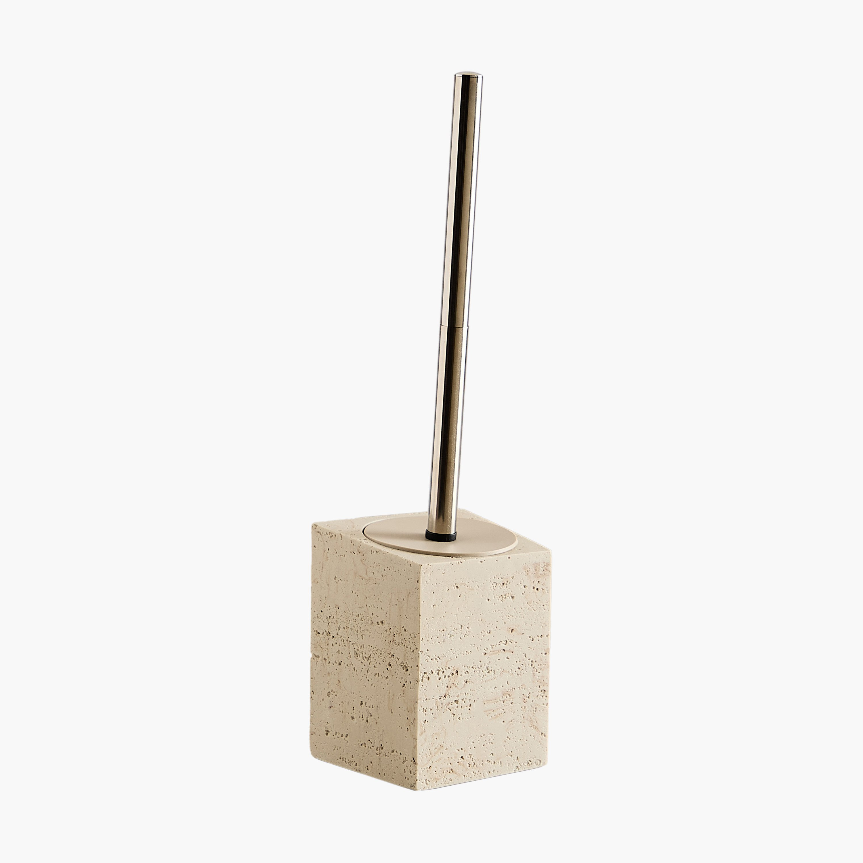 Avenue Resin Travertine Toilet Brush Holder 9.6x9.6x12 cm-PROMO_HB_AE_B1G1_250925-image-5