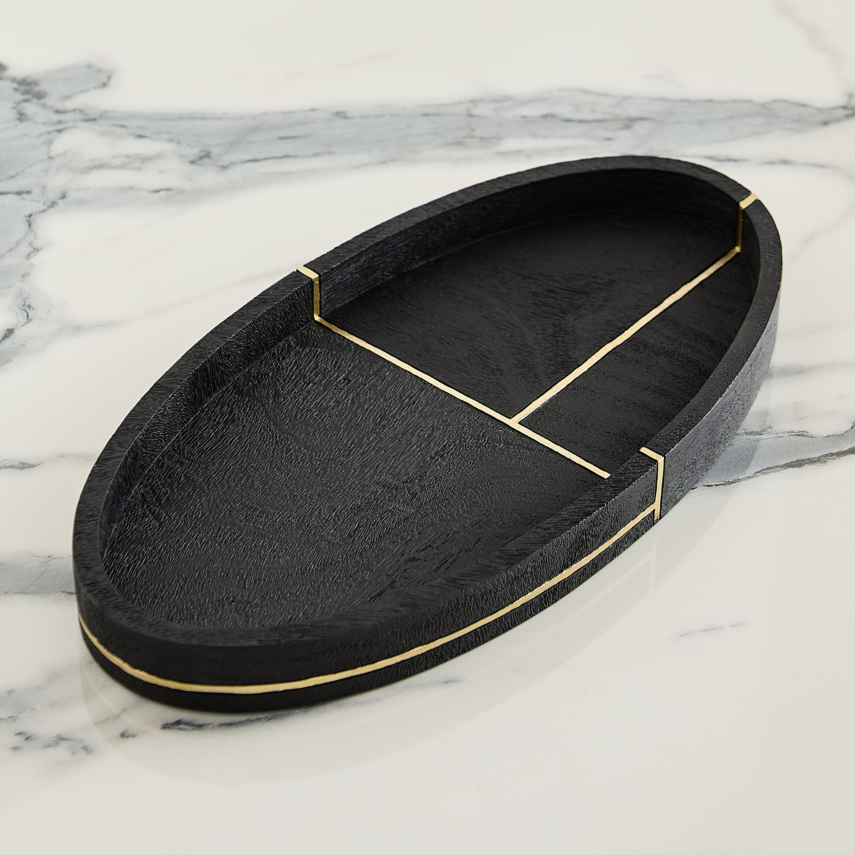 Luxe Resin Towel Tray Black  30x2.5x15 cm-PROMO_HB_AE_B1G1_250925-image-2