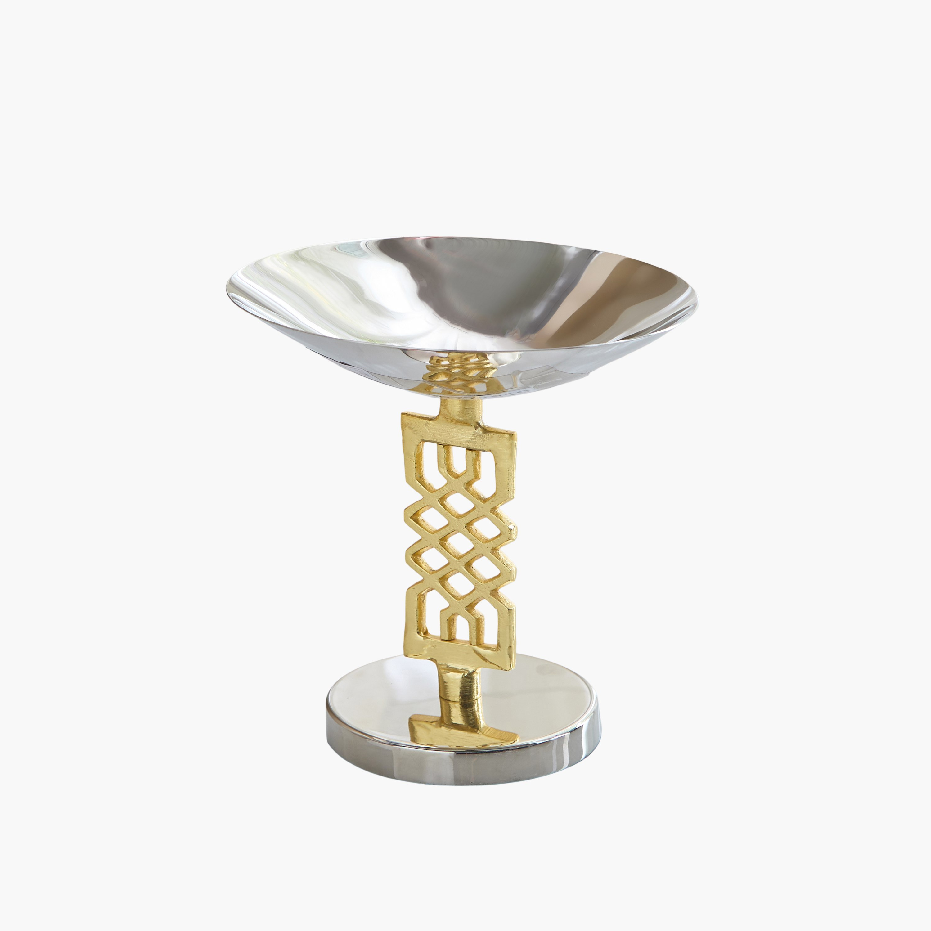 Aniq Stainless Steel Candy Dish - 16x16x15 cm-hbxdecorandfurnishings-tabletop-serveware-image-5