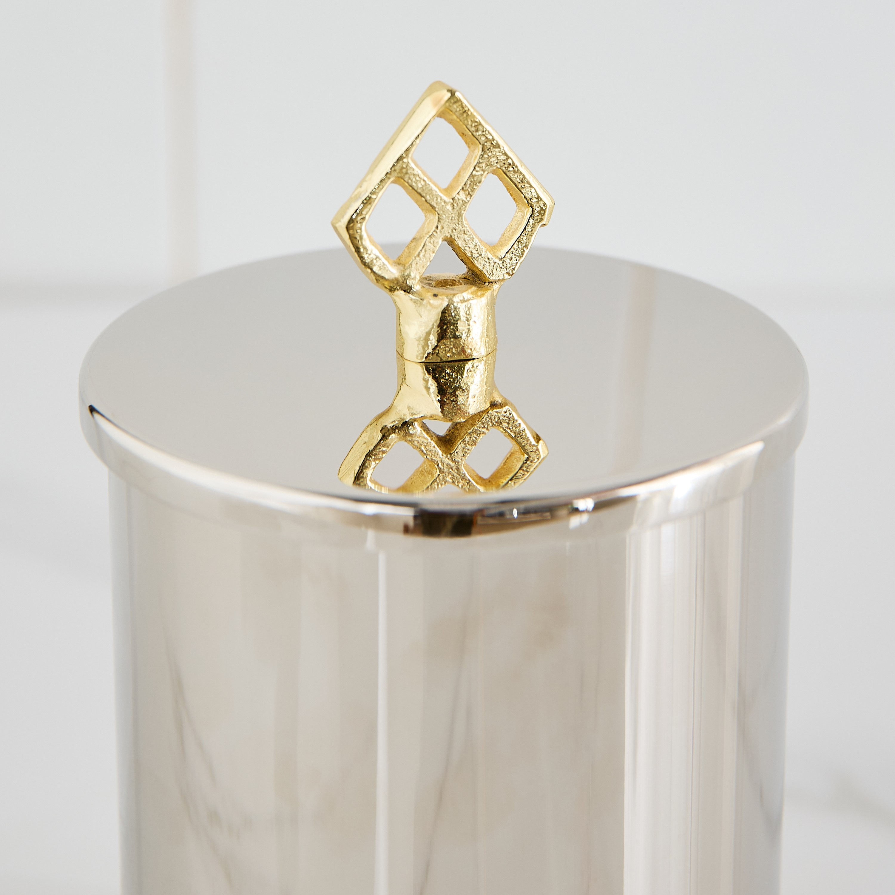 Aniq Cotton Jar - 9x9x15 cm-hbxhomeware-bathandlaundry-tissueboxesandcottonjars-image-3