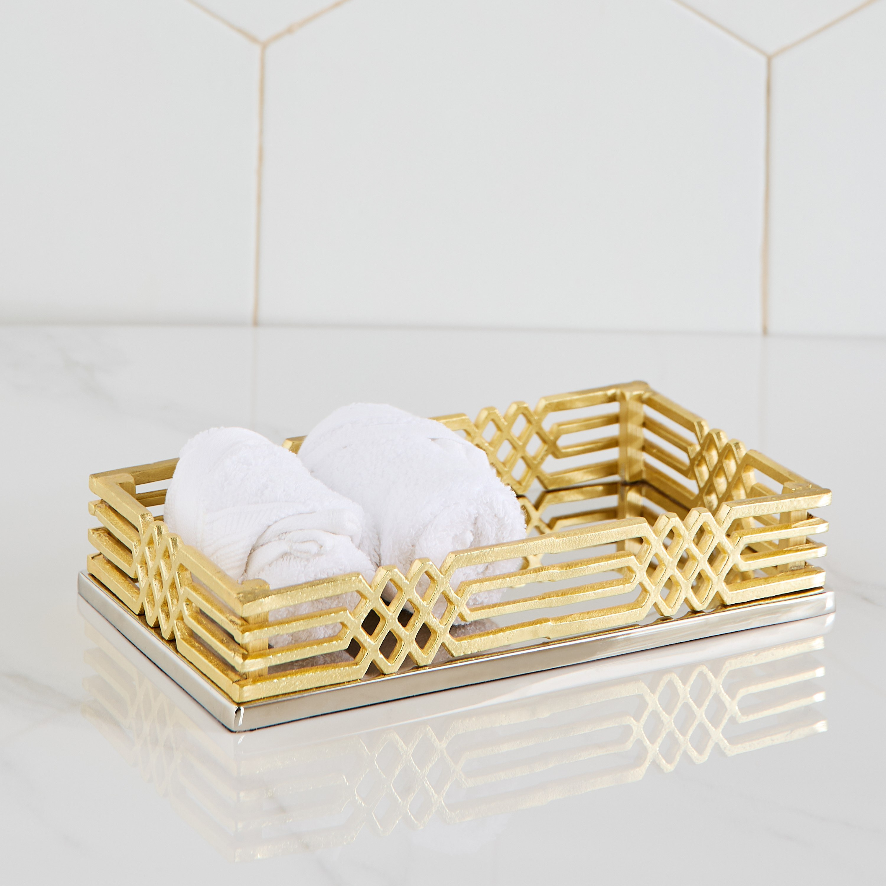 Aniq Towel Tray - 25x14x3.5 cm-PROMO_HB_AE_B1G1_250925-image-1
