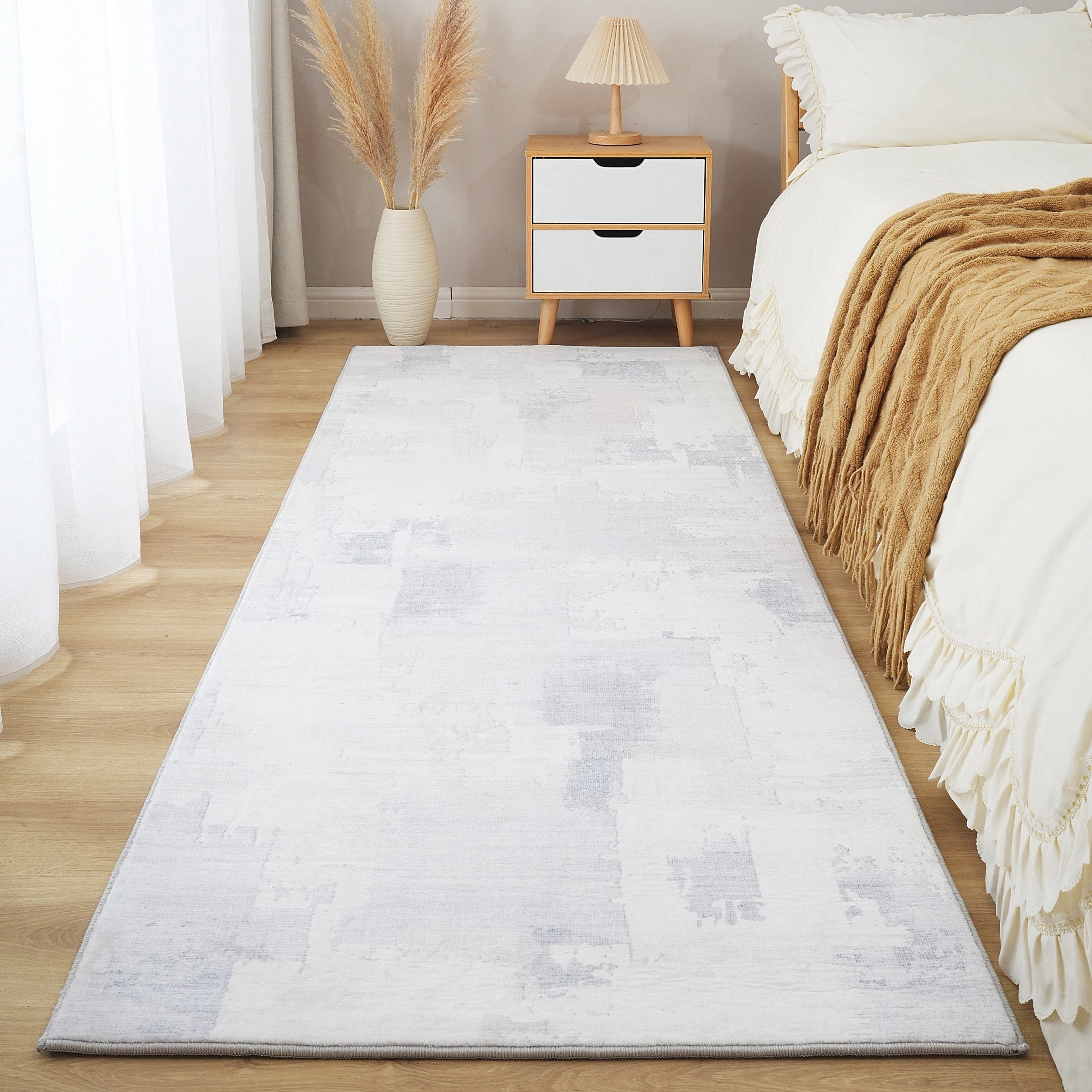 سجادة كثيفة بطبعات من أوسلو أسبن - 80x150 سم-hbxdecorandfurnishings-floorcoverings-rugs-image-1