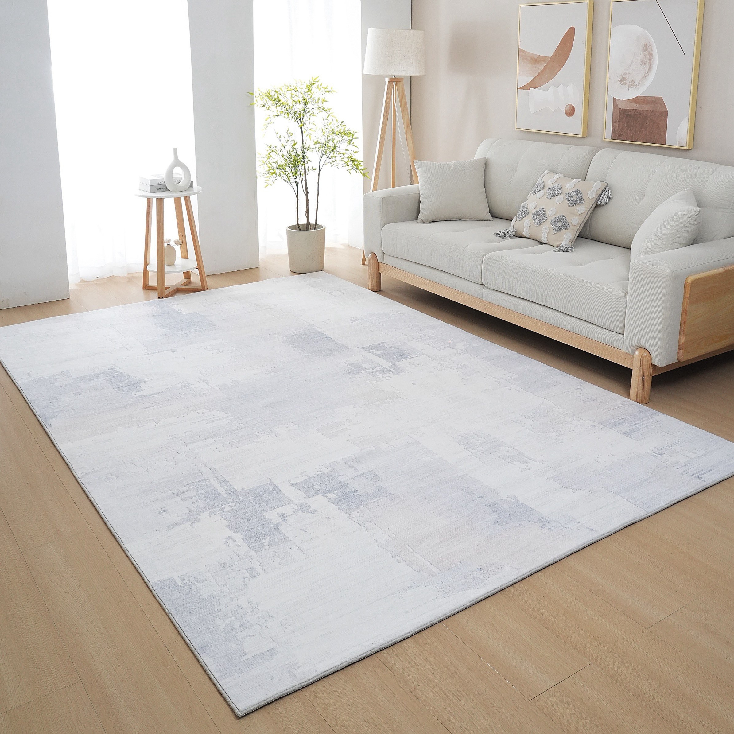 سجادة كثيفة بطبعات من أوسلو أسبن - 160x230 سم-hbxdecorandfurnishings-floorcoverings-rugs-image-1