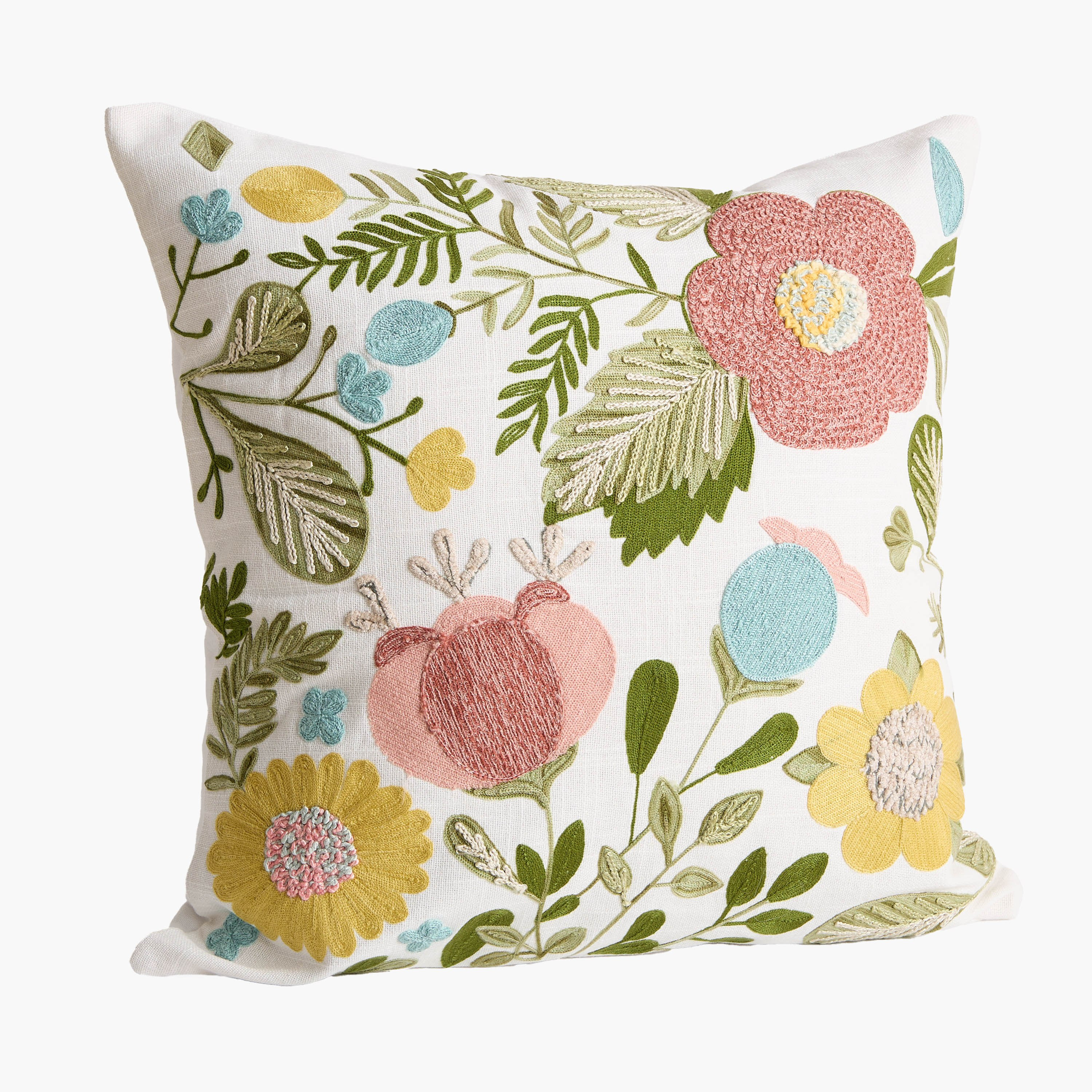 غطاء وسادة بتطريز أزهار من أيدج - 50x50 سم-hbxhomeware-hbxbedroom-image-9