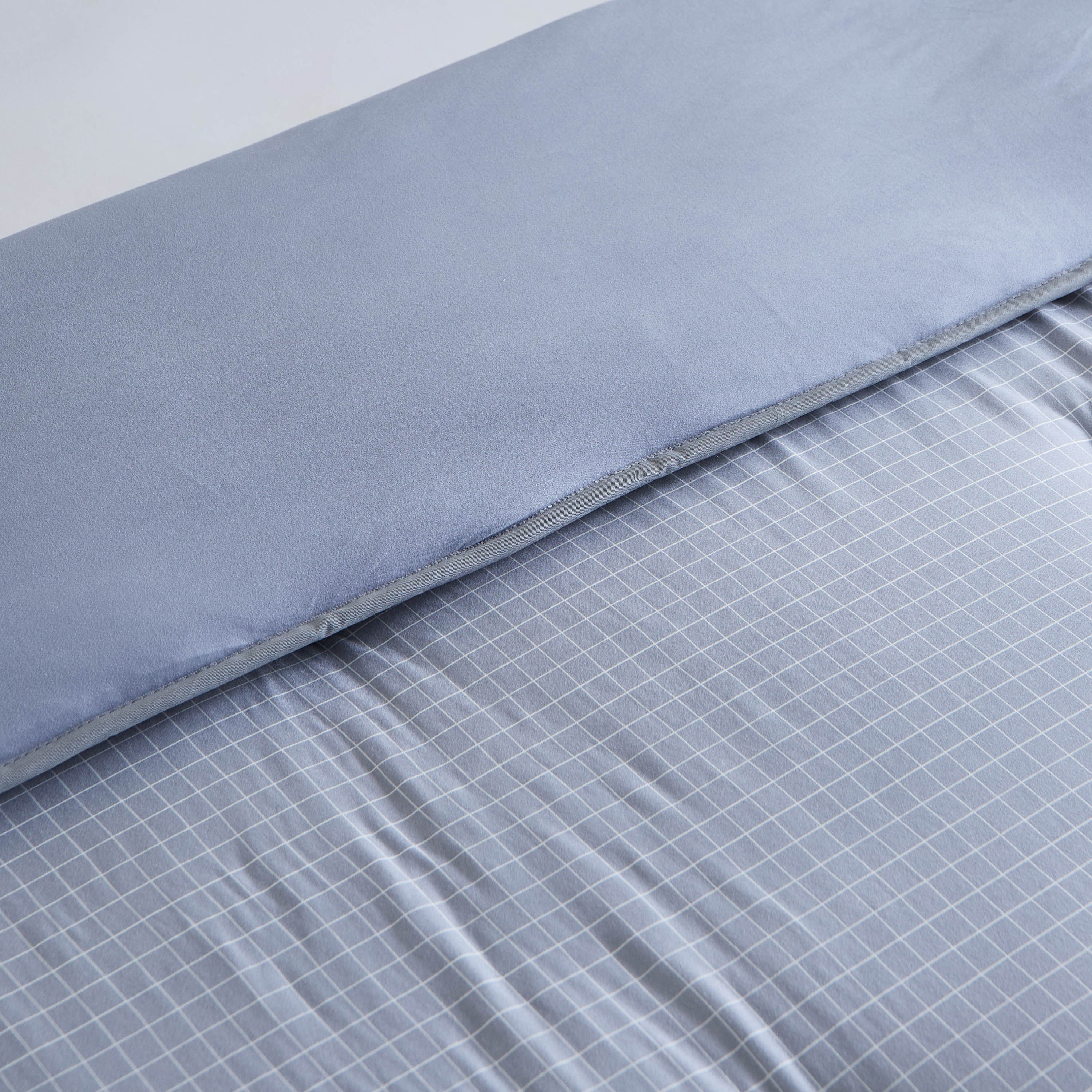 Ferum 3-Piece Stripe Microfibre Jersey King Comforter Set - 220x240 cm-hbxhomeware-hbxbedroom-image-4
