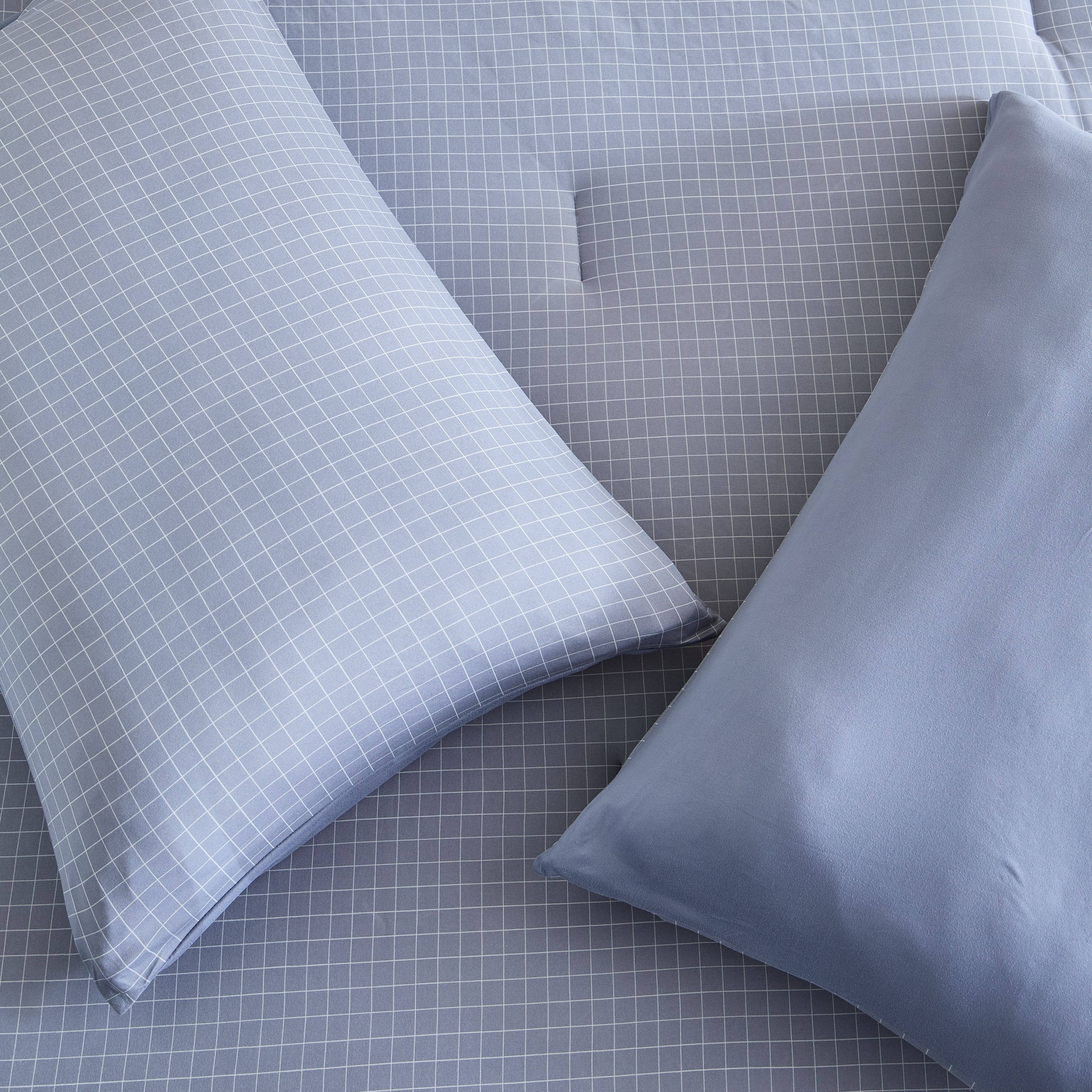 Ferum 3-Piece Stripe Microfibre Jersey King Comforter Set - 220x240 cm-hbxhomeware-hbxbedroom-image-5