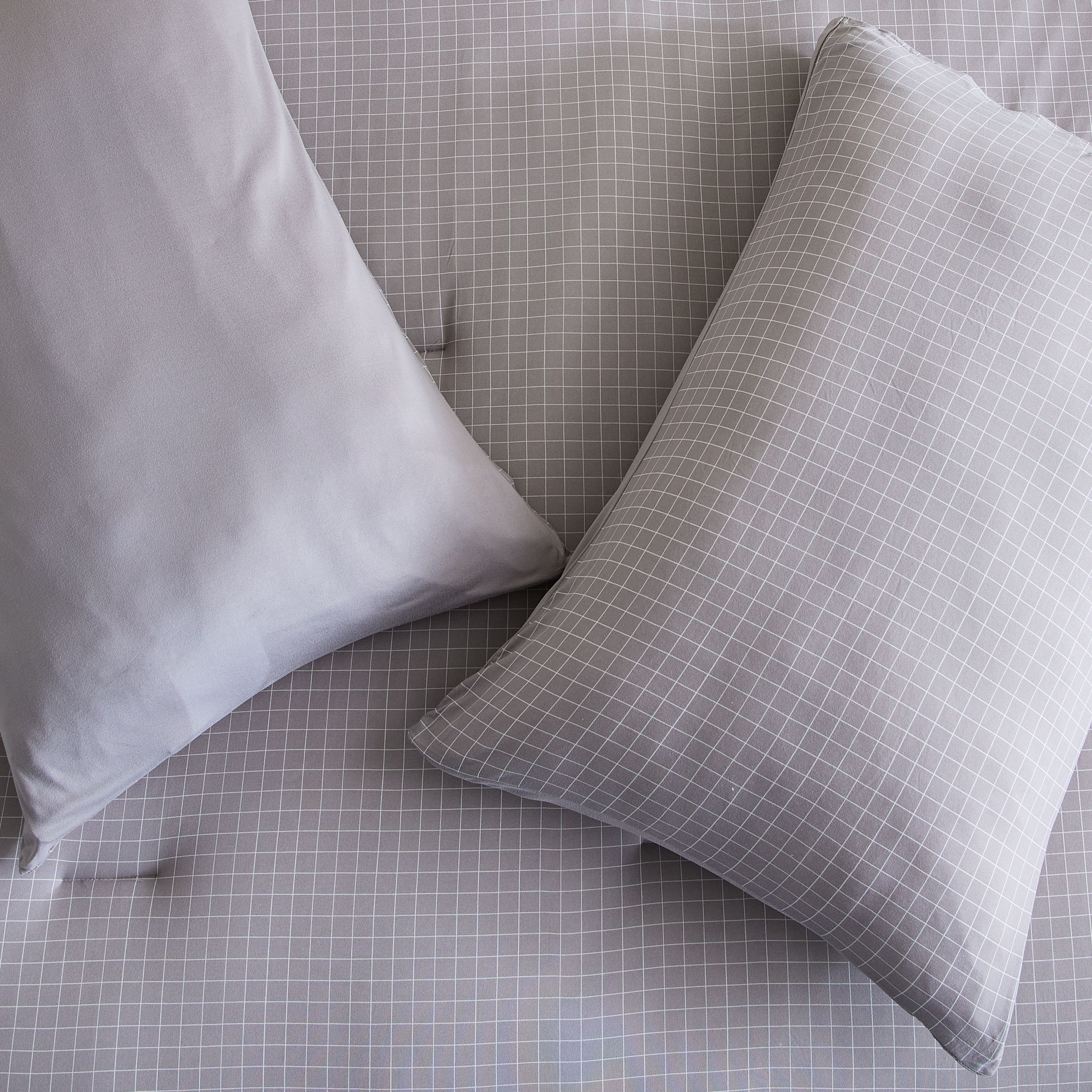 طقم لحاف كينج مخطط من الألياف الدقيقة جيرسي 3 قطع من فيروم - 220x240 سم-hbxhomeware-hbxbedroom-image-5