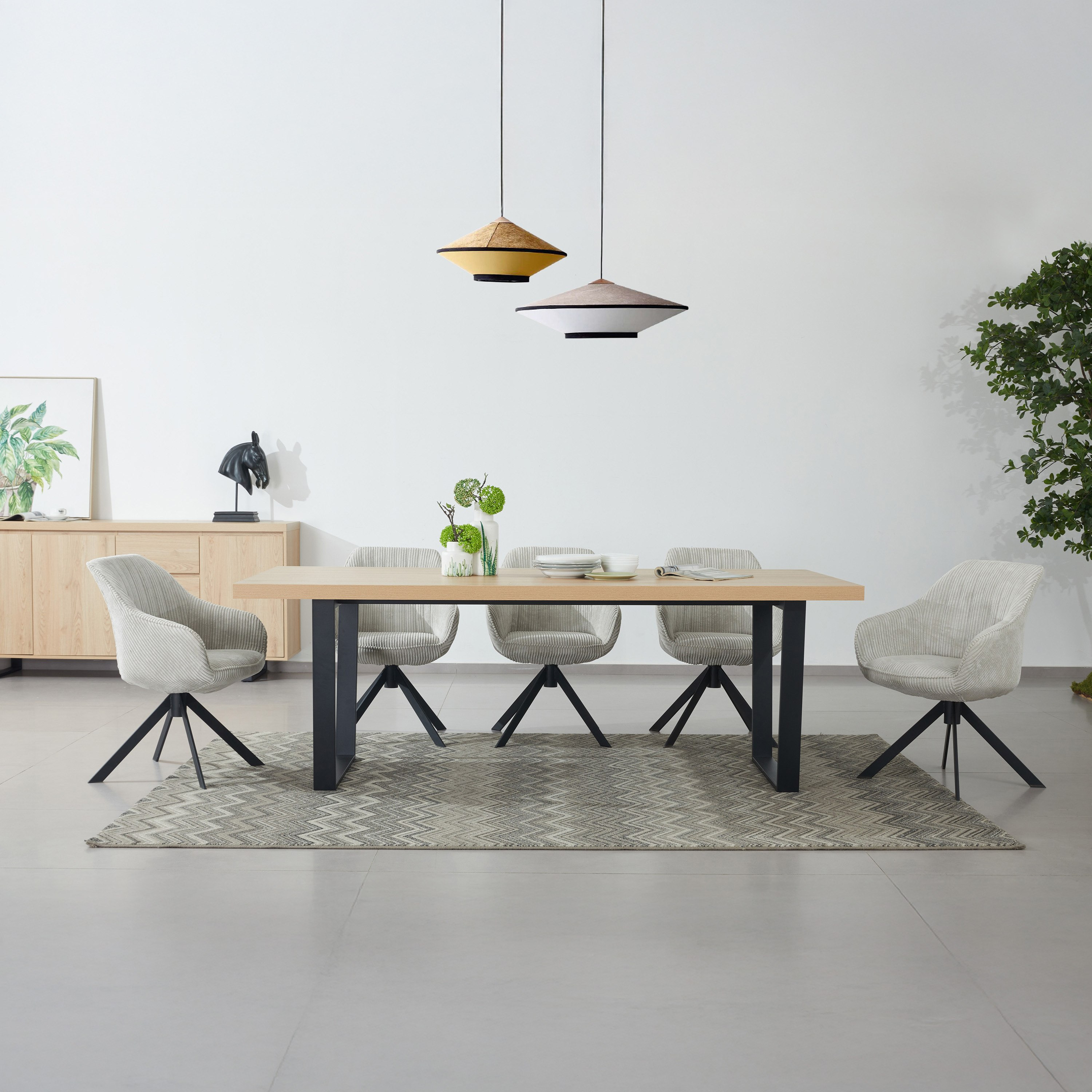 Iris 8-Seater Modular Dining Table Top-hbxfurniture-modular-modulardining-iris-image-6