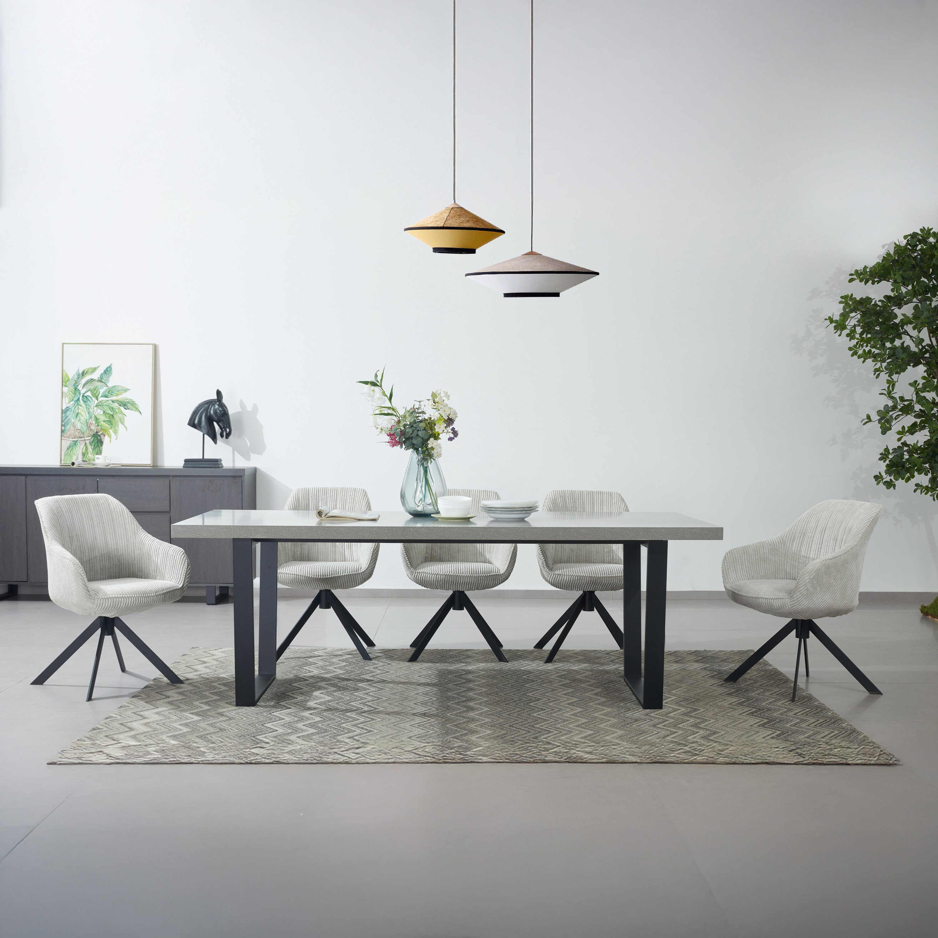 Iris 8-Seater Modular Dining Table Top-hbxfurniture-modular-modulardining-iris-image-6