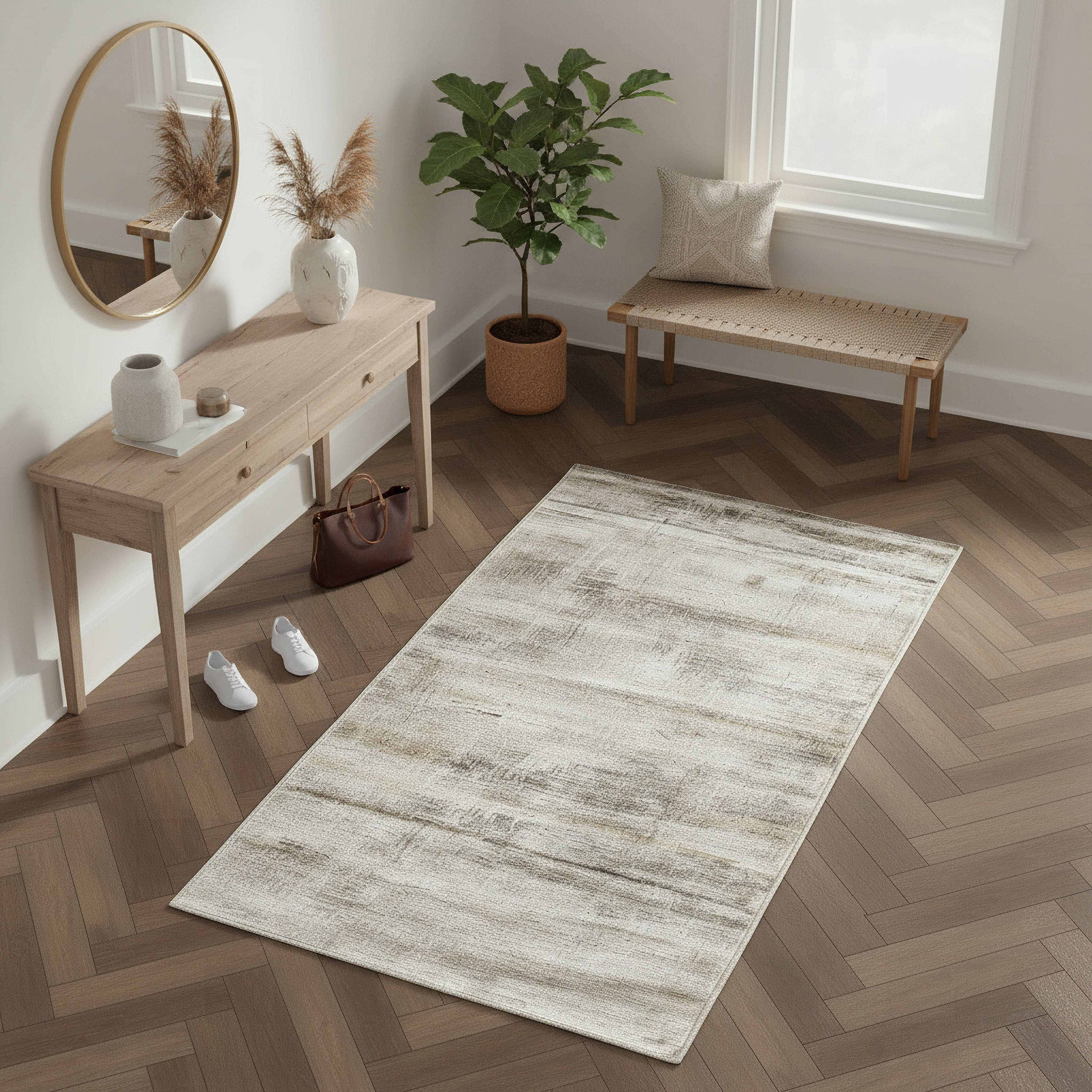 سجادة بولي بروبيلين مانعة للانزلاق ميرج من فيجو - 80x150 سم-hbxdecorandfurnishings-floorcoverings-rugs-image-3