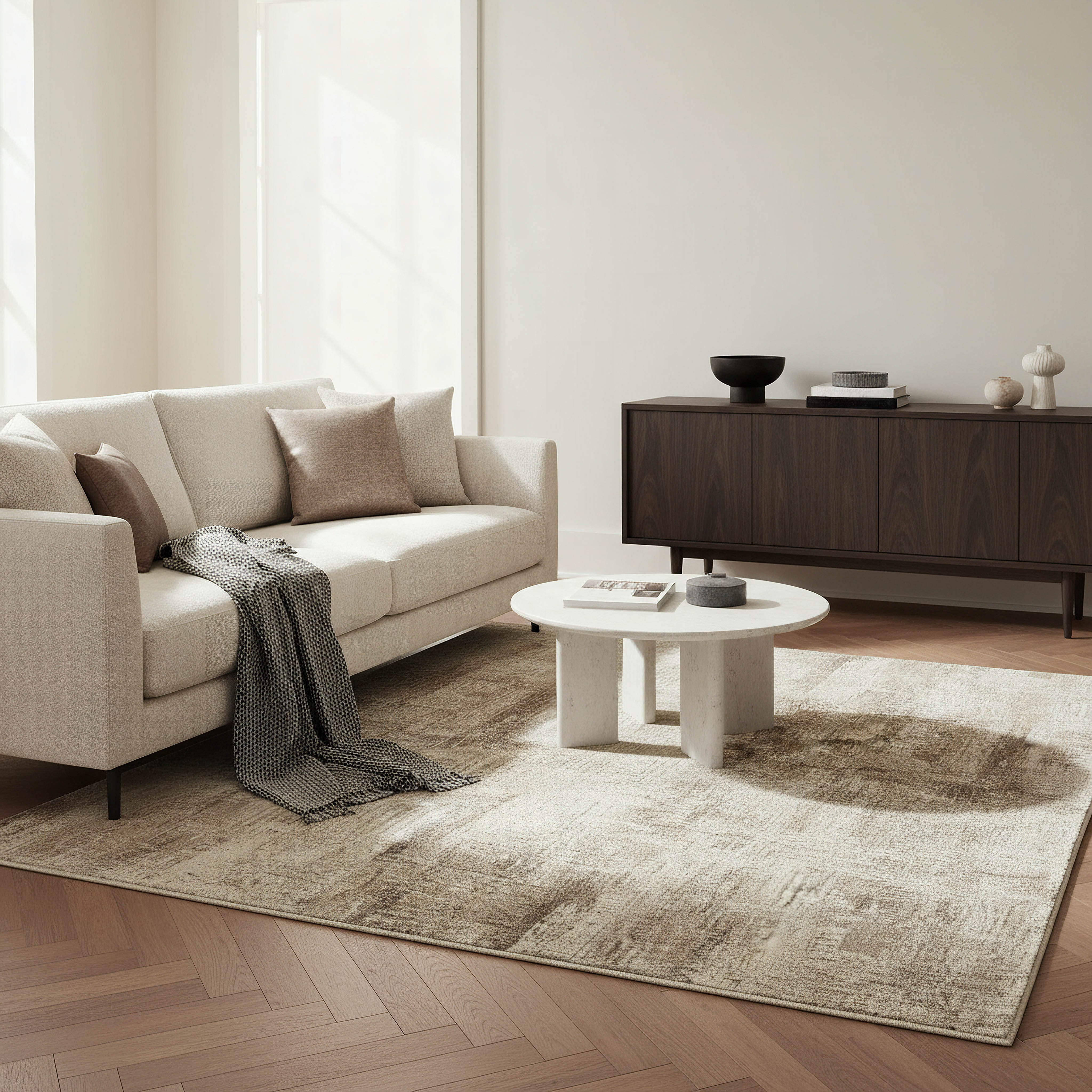 Vigo Merge Anti Skid Polypropylene Rug - 120x170 cm-hbxdecorandfurnishings-floorcoverings-rugs-image-3