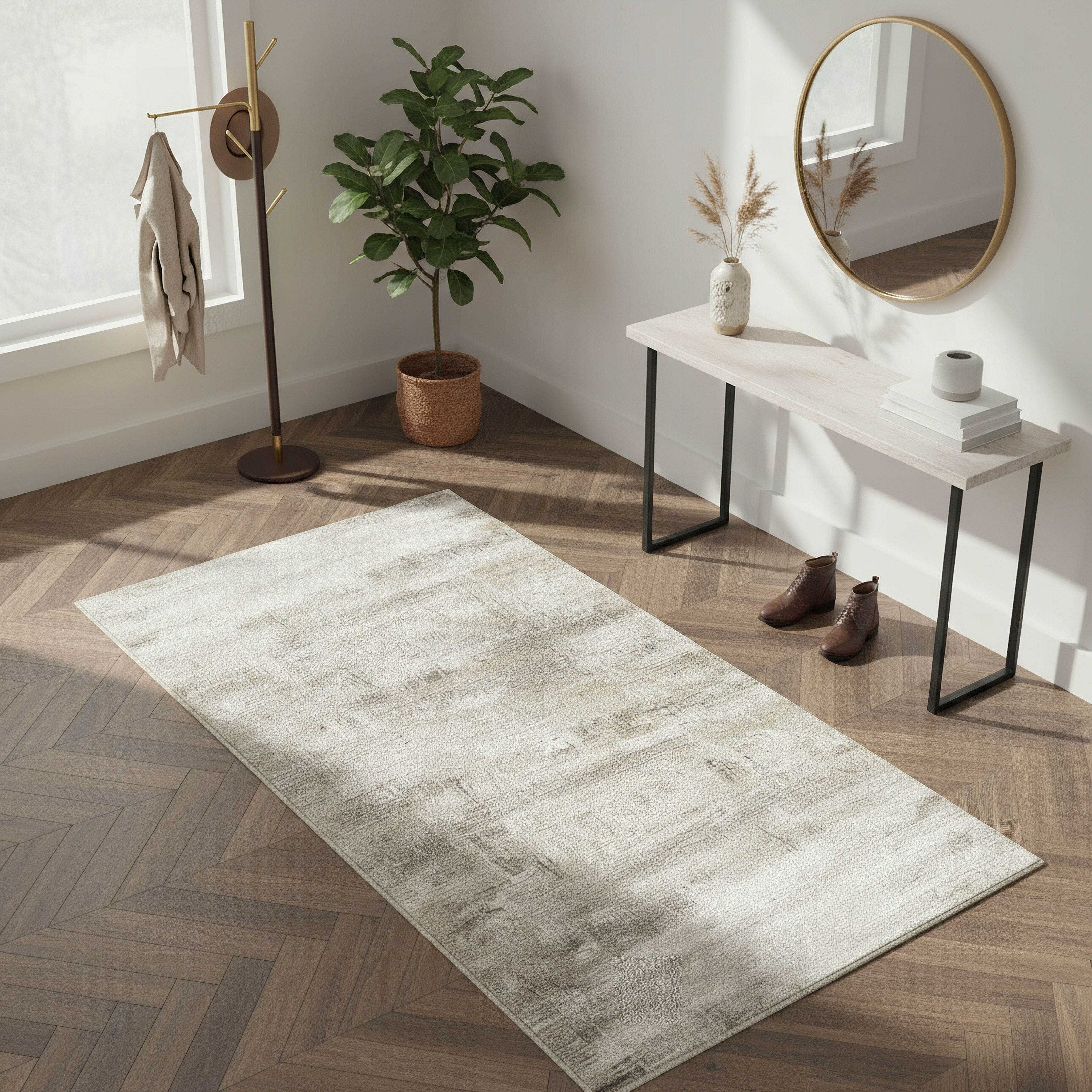 سجادة بولي بروبلين مانعة للانزلاق ميرج من فيجو - 80x230 سم-hbxdecorandfurnishings-floorcoverings-rugs-image-3
