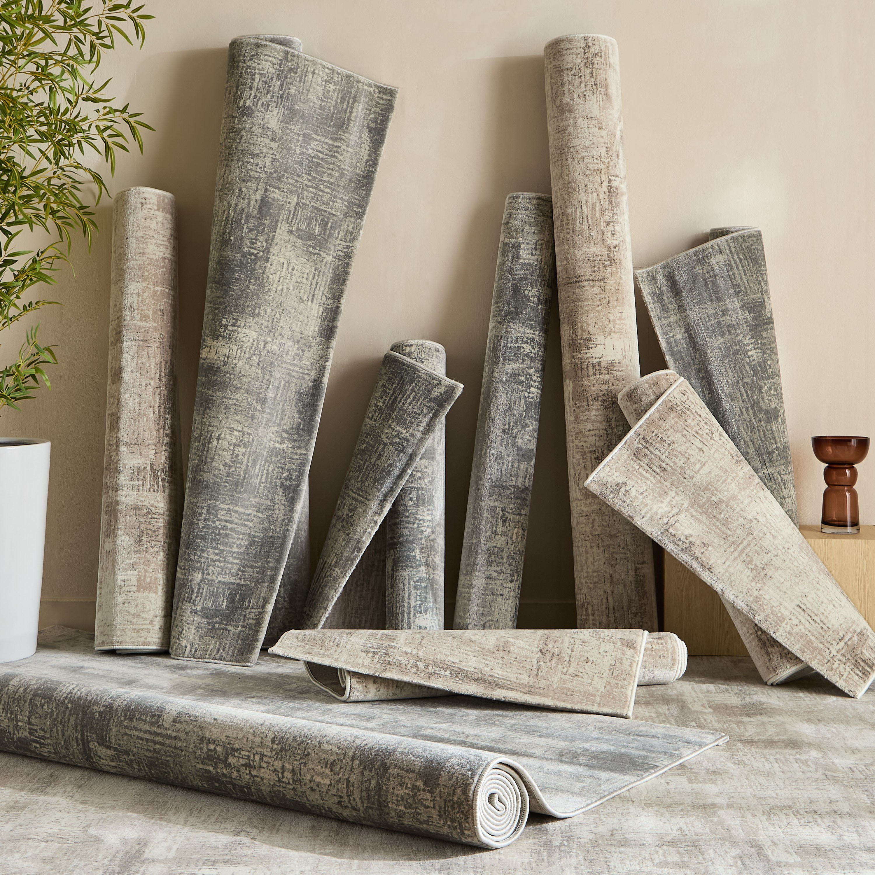 Vigo Merge Anti Skid Polypropylene Rug - 200x300 cm-hbxdecorandfurnishings-floorcoverings-rugs-image-8