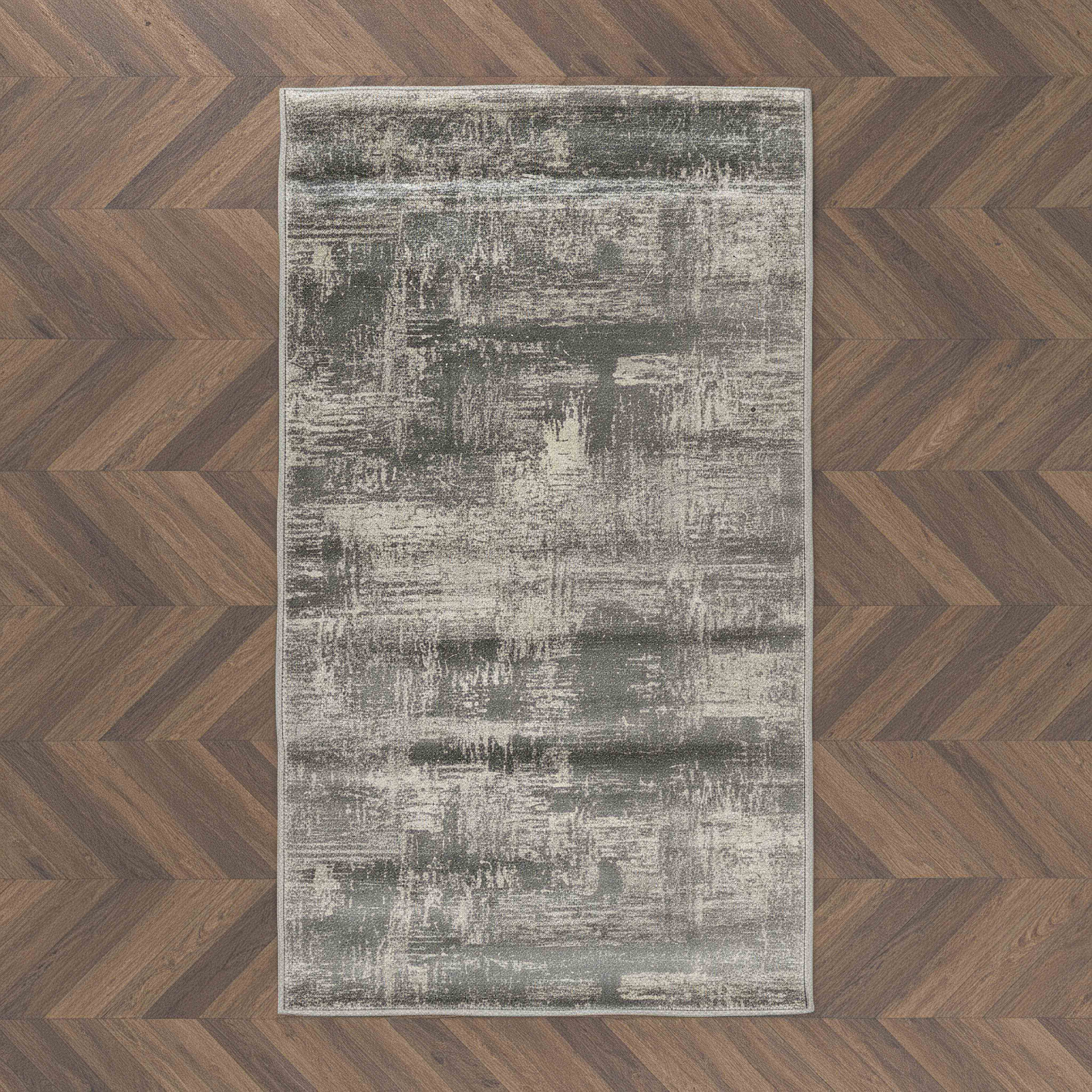 Vigo Merge Anti Skid Polypropylene Rug - 80x150 cm-hbxdecorandfurnishings-floorcoverings-rugs-image-1