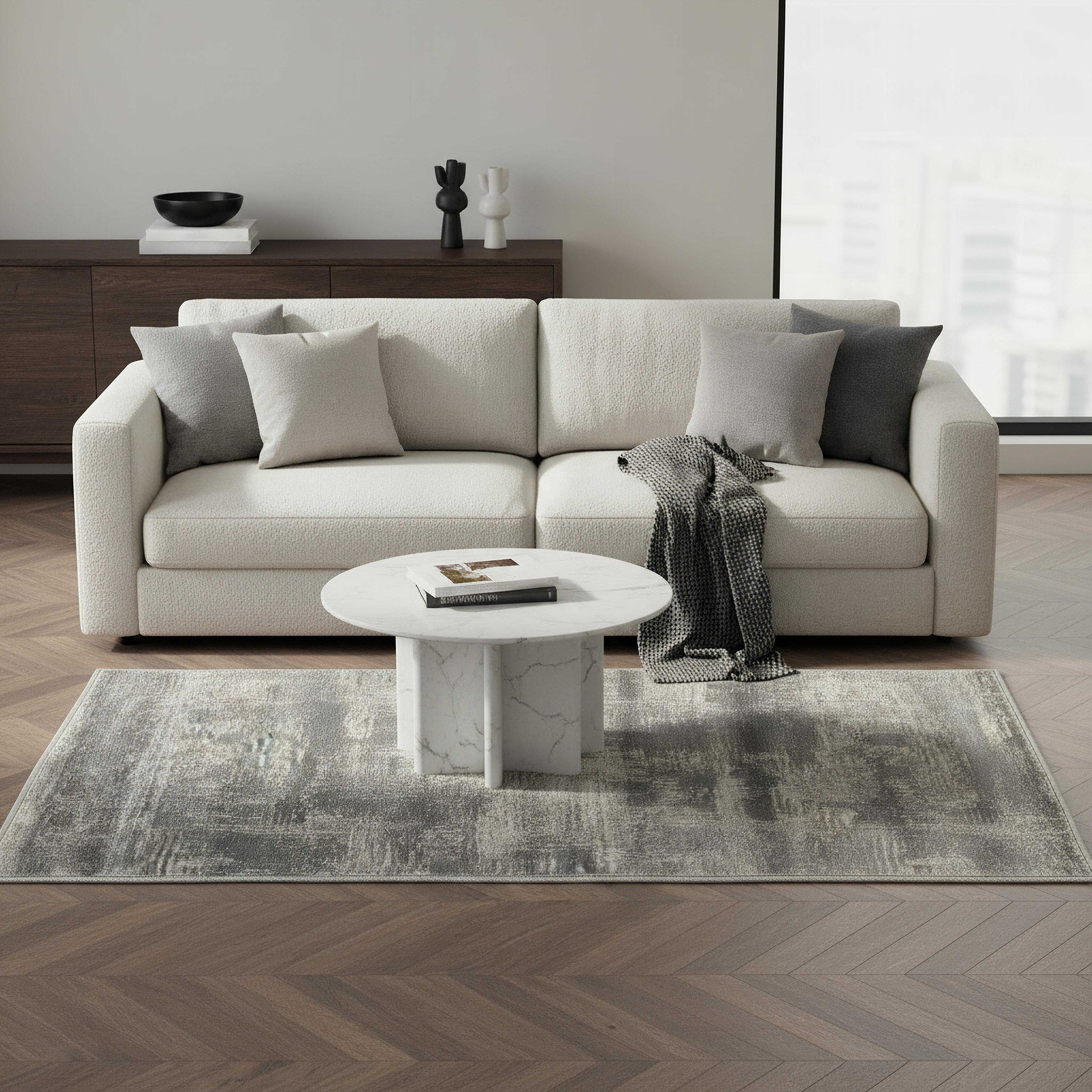 Vigo Merge Anti Skid Polypropylene Rug - 80x150 cm-hbxdecorandfurnishings-floorcoverings-rugs-image-3