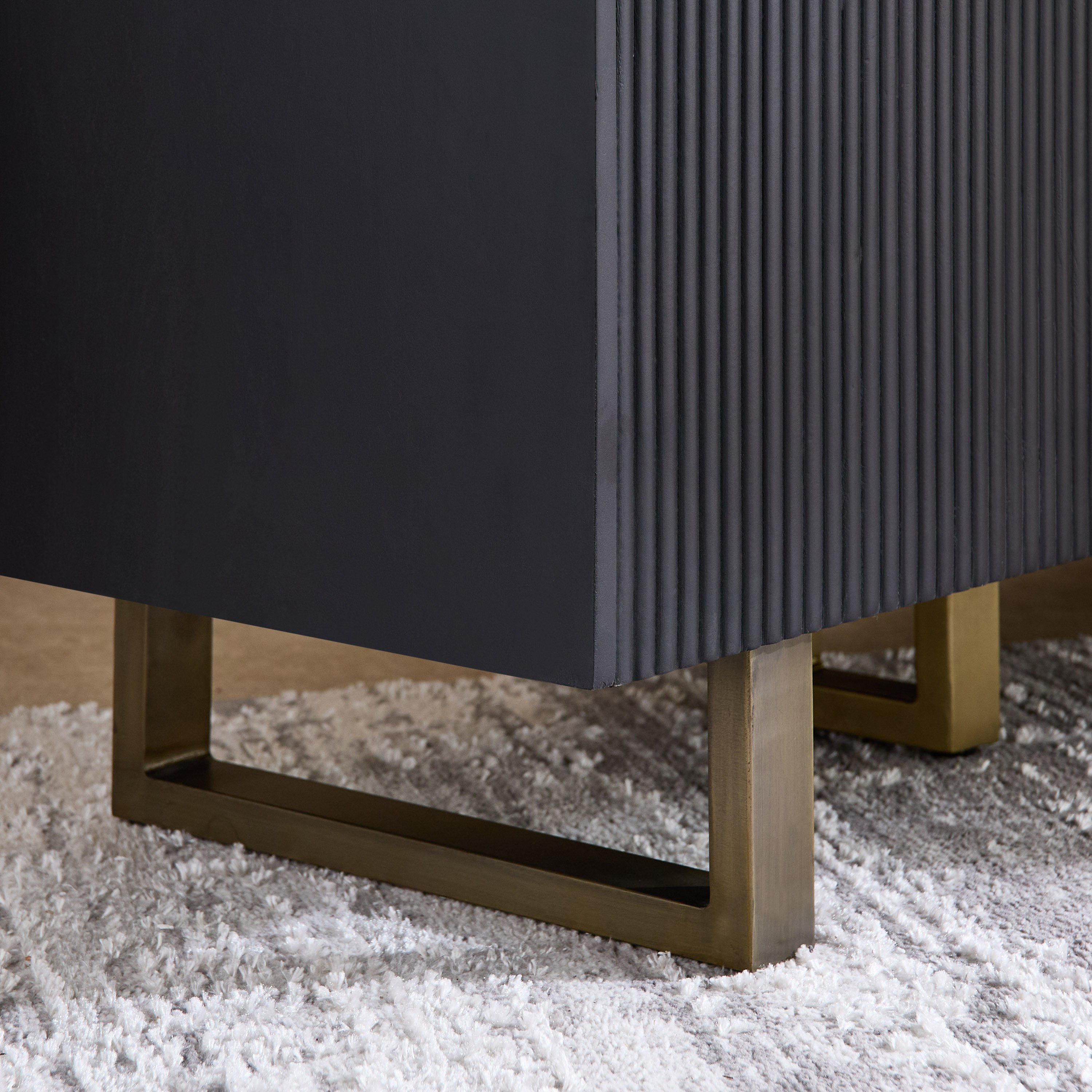 Cavon Fabio Portola 1.6 Metre 3-Door Solid Wood Sideboard with Genuine Marble Top-hbxfurniture-diningroom-buffetsandsideboards-image-8