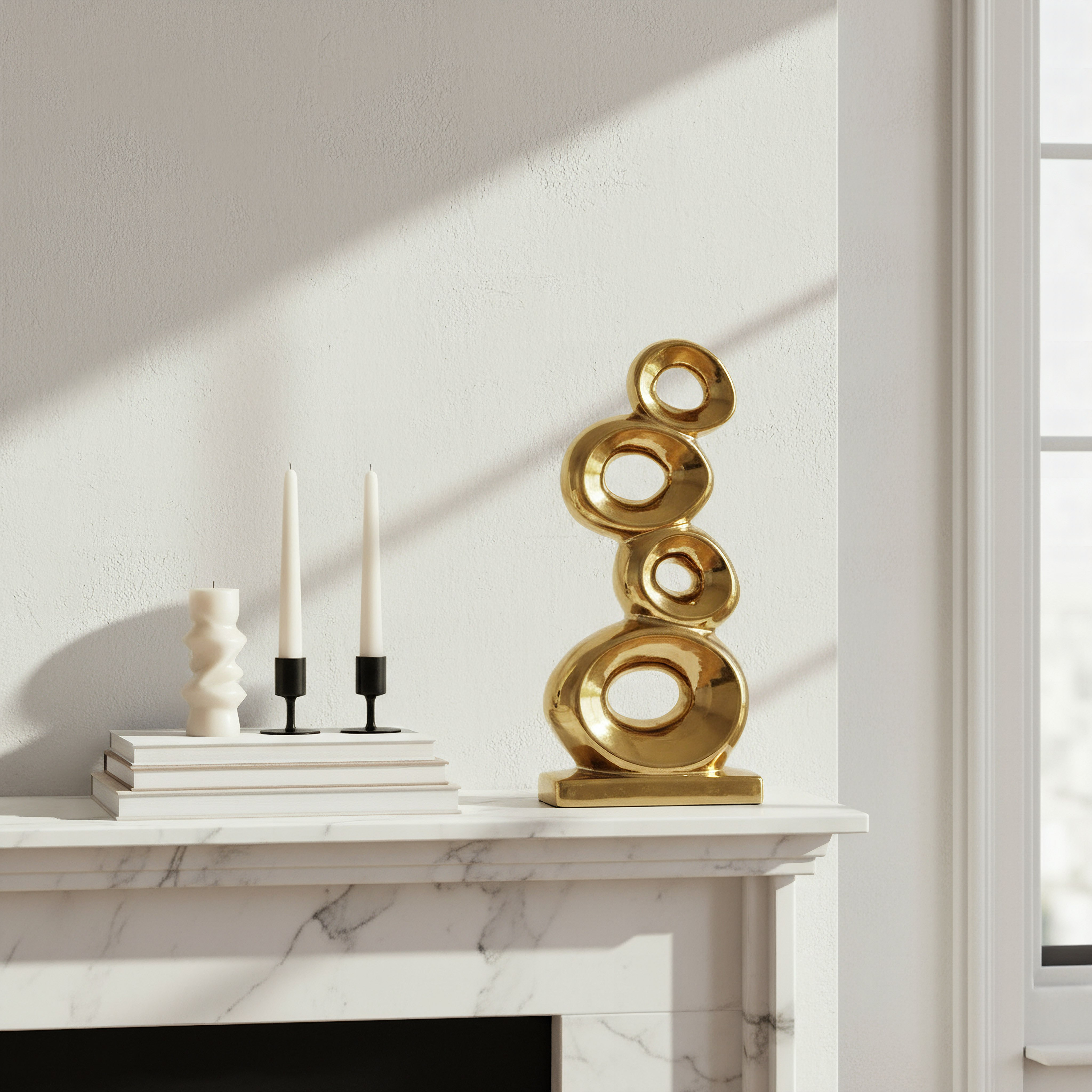 Casa Titany Premium Ceramic Accent - 17x7.5x35 cm-hbxhomeware-homedecor-figurinesandornaments-image-3