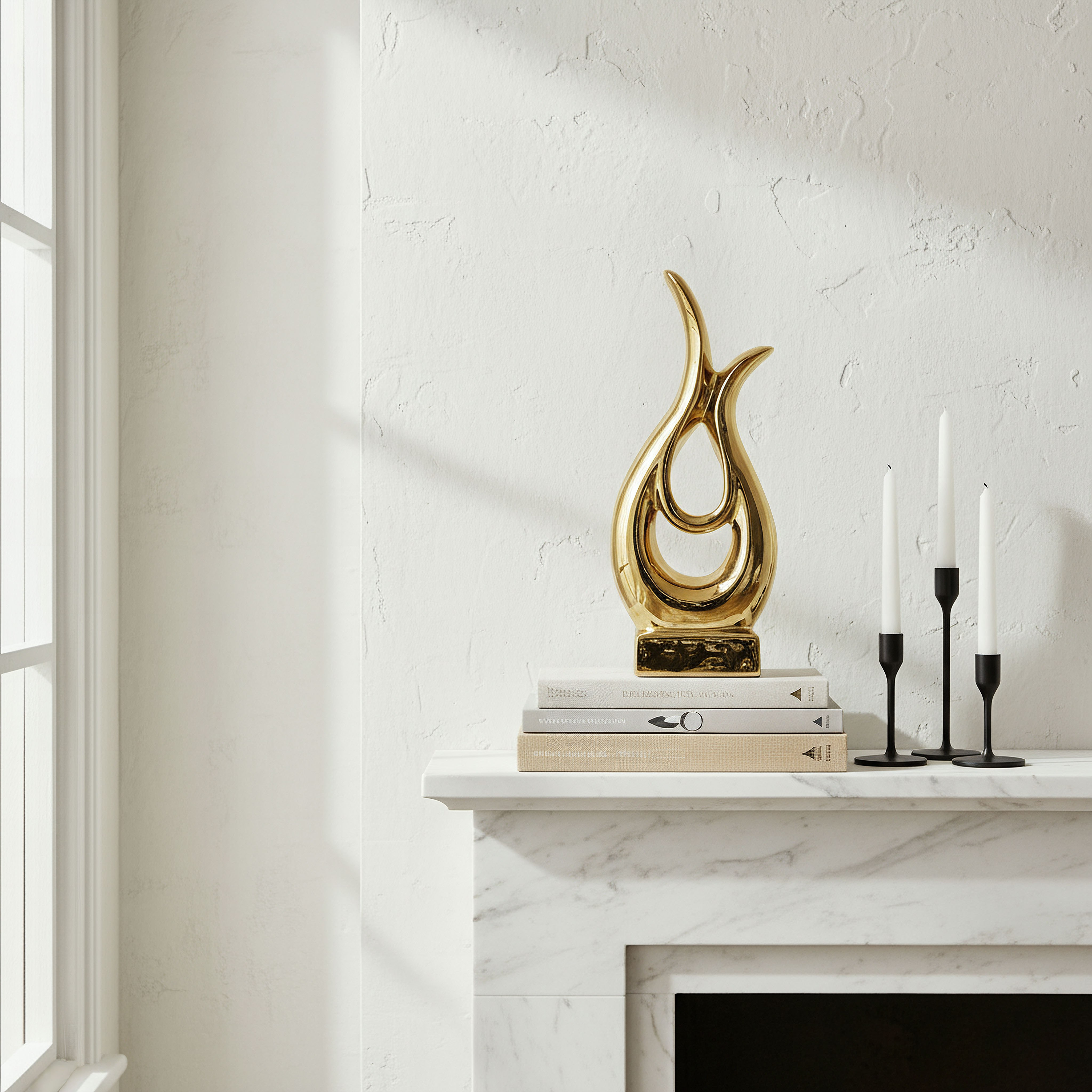 Casa Titany Premium Ceramic Accent - 41x8x18 cm-hbxhomeware-homedecor-figurinesandornaments-image-3