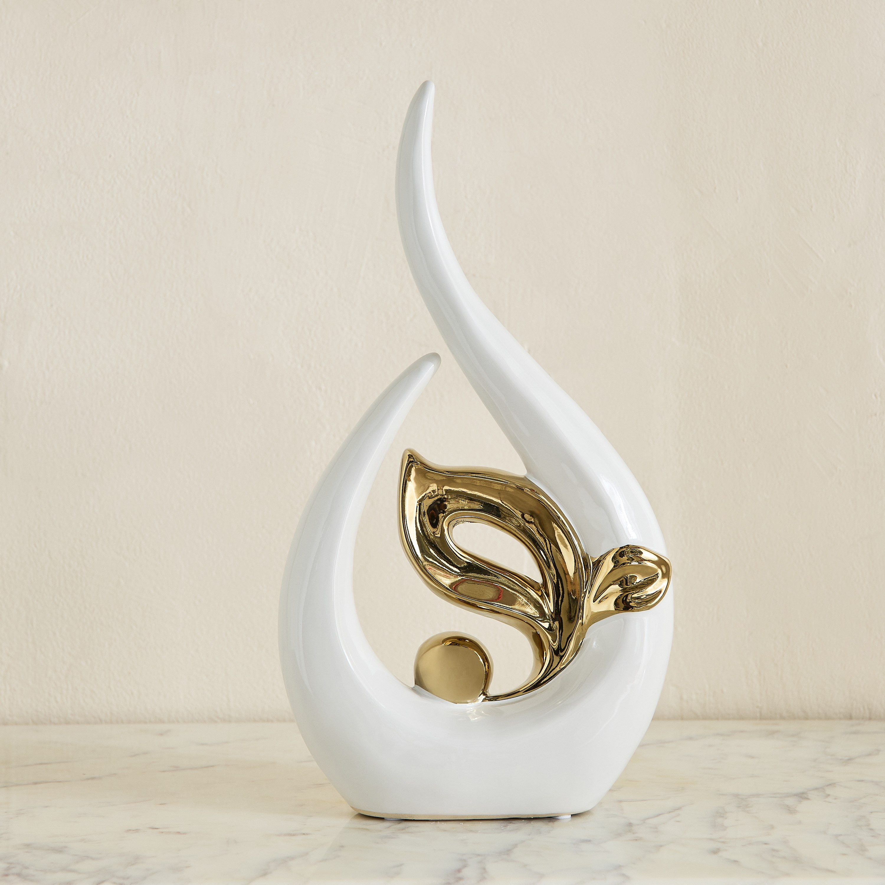 تحفة سيراميك فاخرة كبيرة الحجم من كاسا تايتاني - 20.5x6.5x38 سم-hbxhomeware-homedecor-figurinesandornaments-image-4