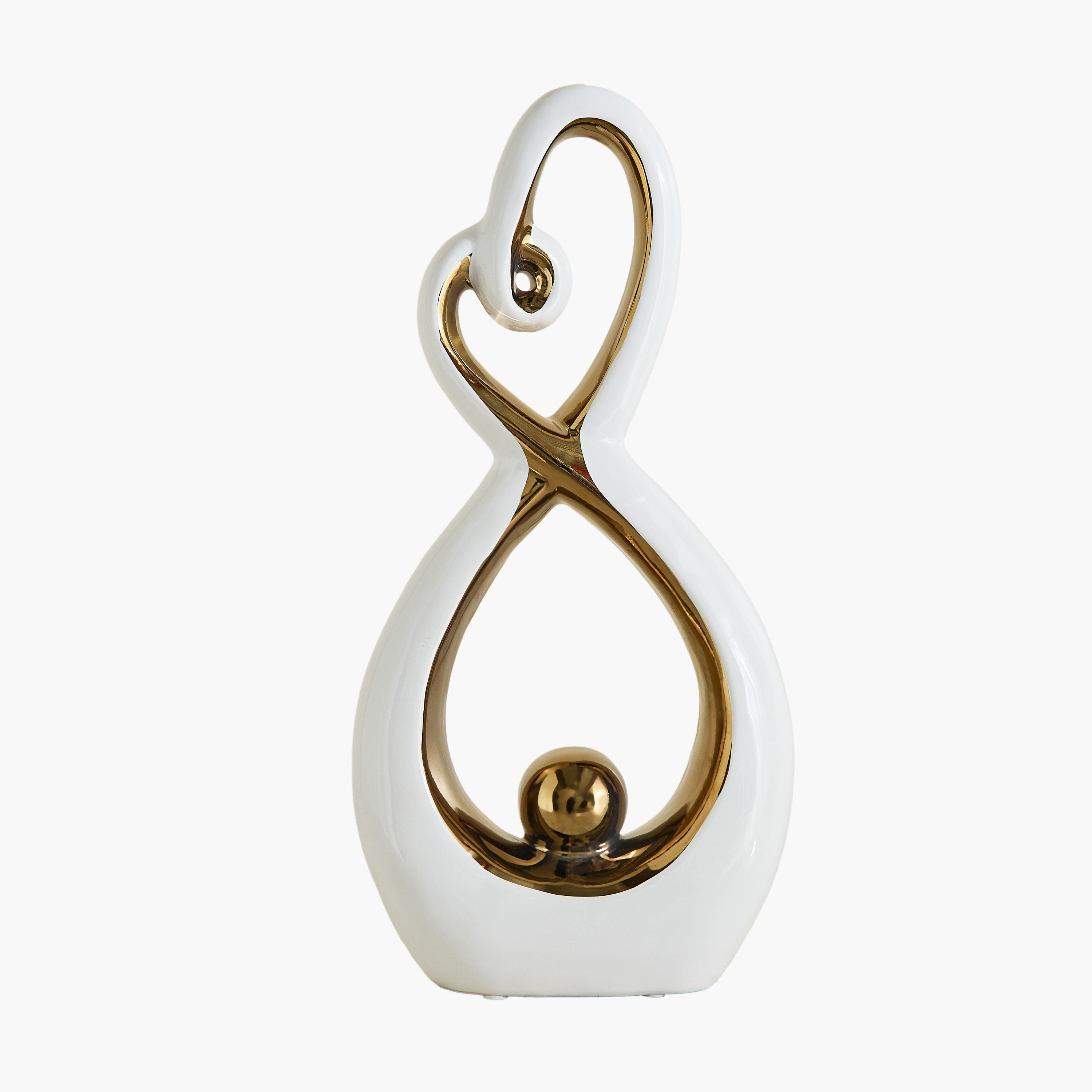 تحفة سيراميك كبيرة الحجم بريميوم من كاسا تيتاني - 18x6.5x38 سم-hbxhomeware-homedecor-figurinesandornaments-image-8