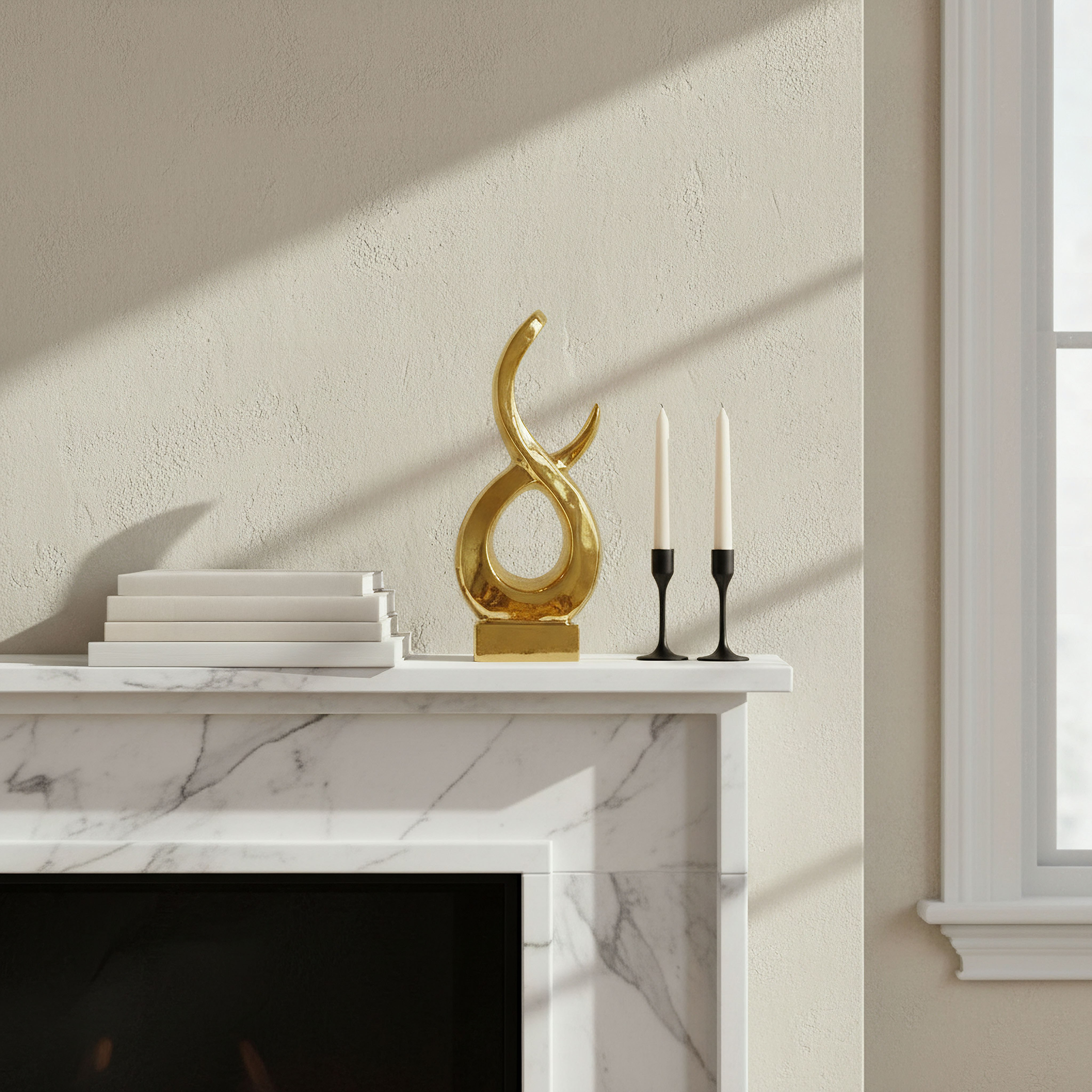 Casa Titany Big Size Premium Ceramic Accent - 49x12x21 cm-hbxhomeware-homedecor-figurinesandornaments-image-3