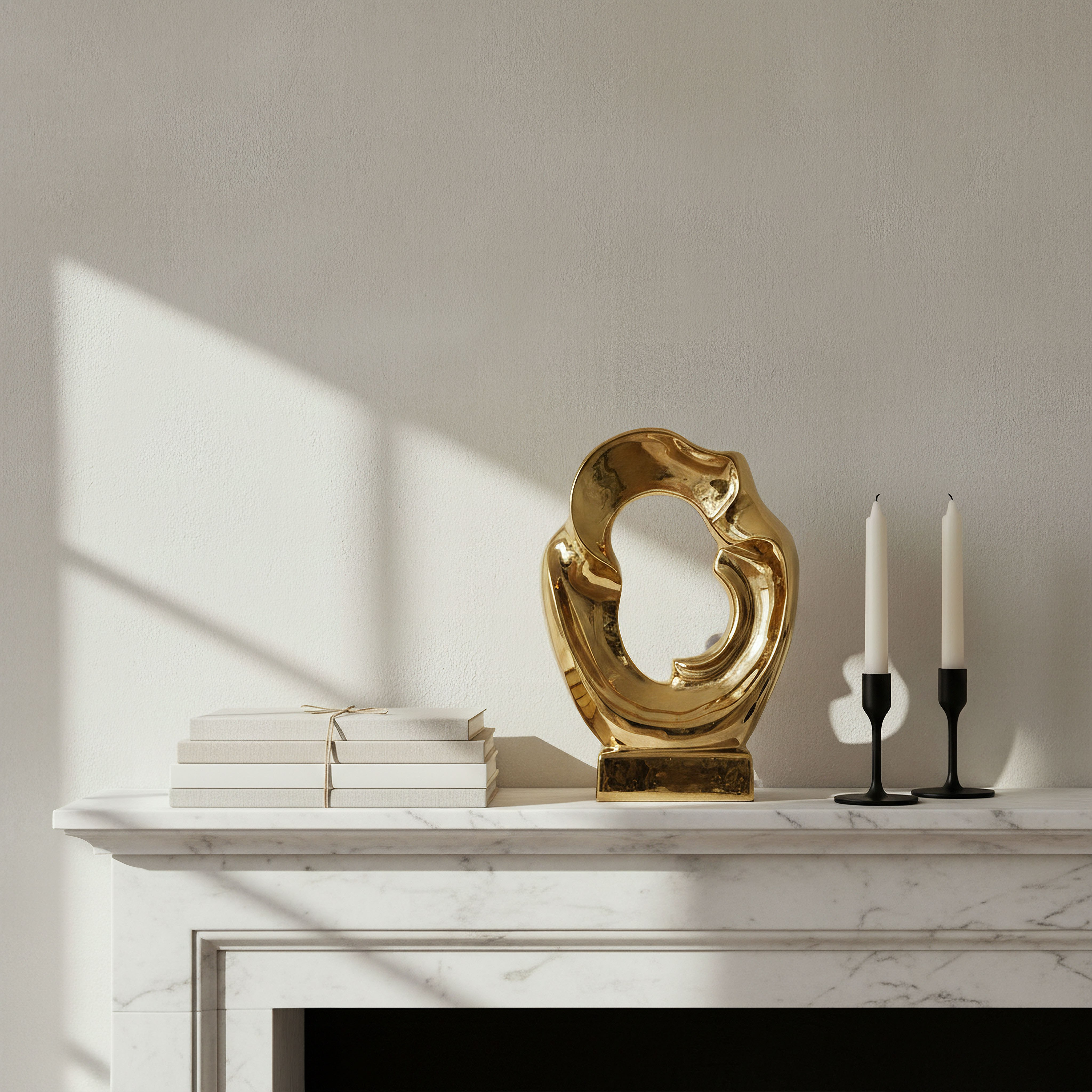 زينة ديكور سيراميك بريميوم بحجم كبير من كازا تيتاني - 40×10×28 سم-hbxhomeware-homedecor-figurinesandornaments-image-3
