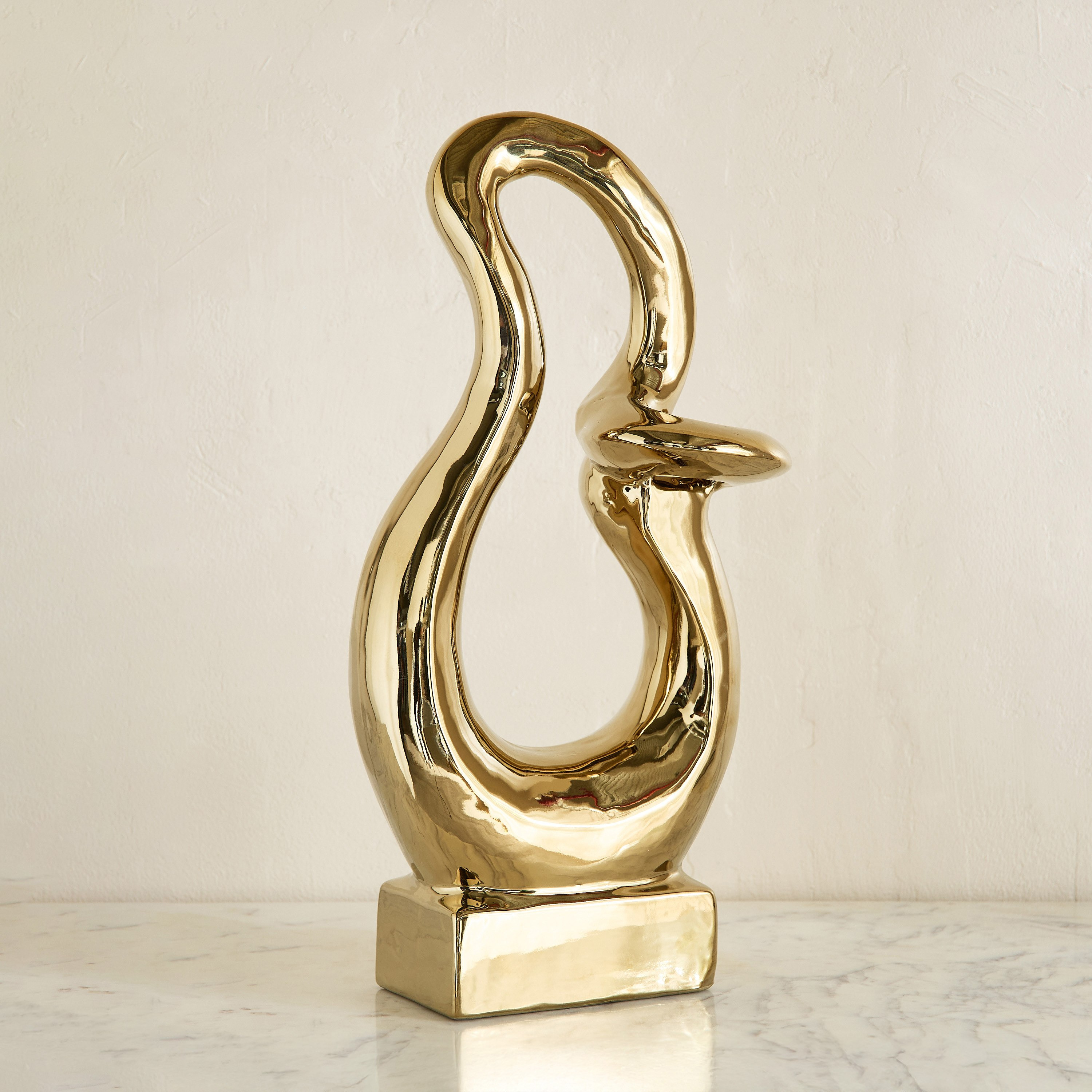 زينة ديكور كبيرة الحجم فاخرة من كازا تيتاني - 49x14x25 سم-hbxhomeware-homedecor-figurinesandornaments-image-4