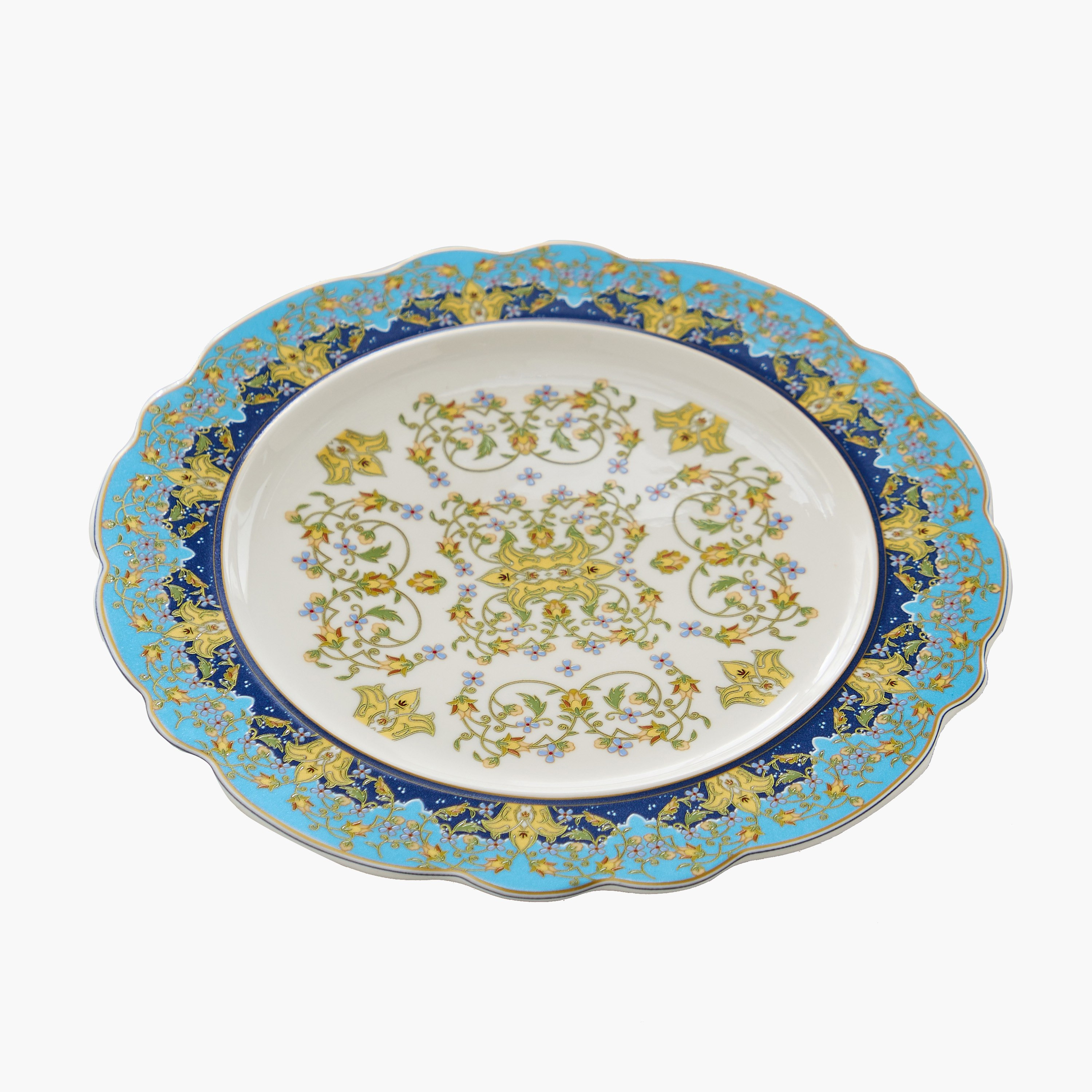 صحن تقديم صغير من أنجيليك - 22.4x22.4x2 سم-hbxdecorandfurnishings-tabletop-serveware-image-5