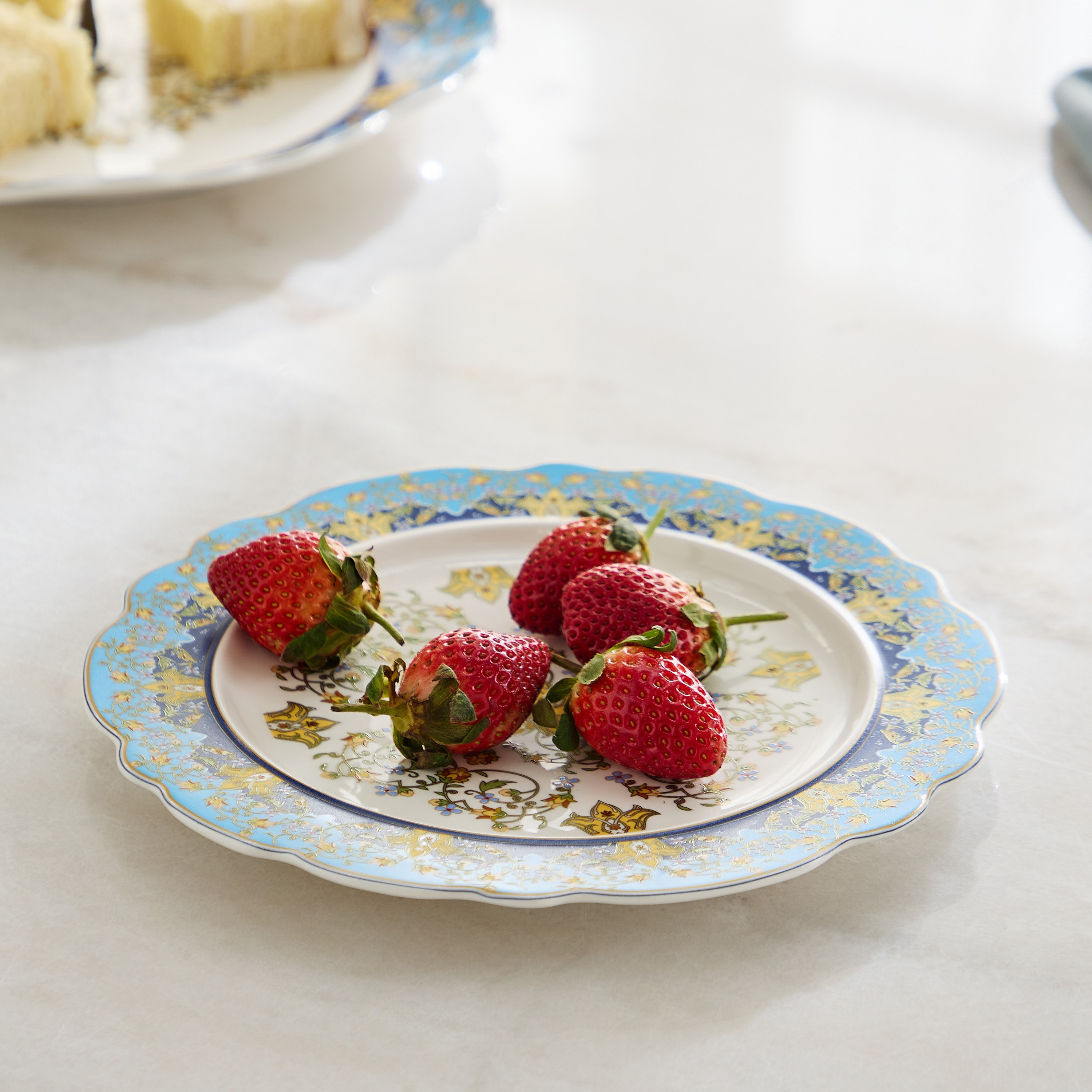 Angelic Large Serving Platter - 29.9x29.9x2.5 cm-hbxdecorandfurnishings-tabletop-serveware-image-1