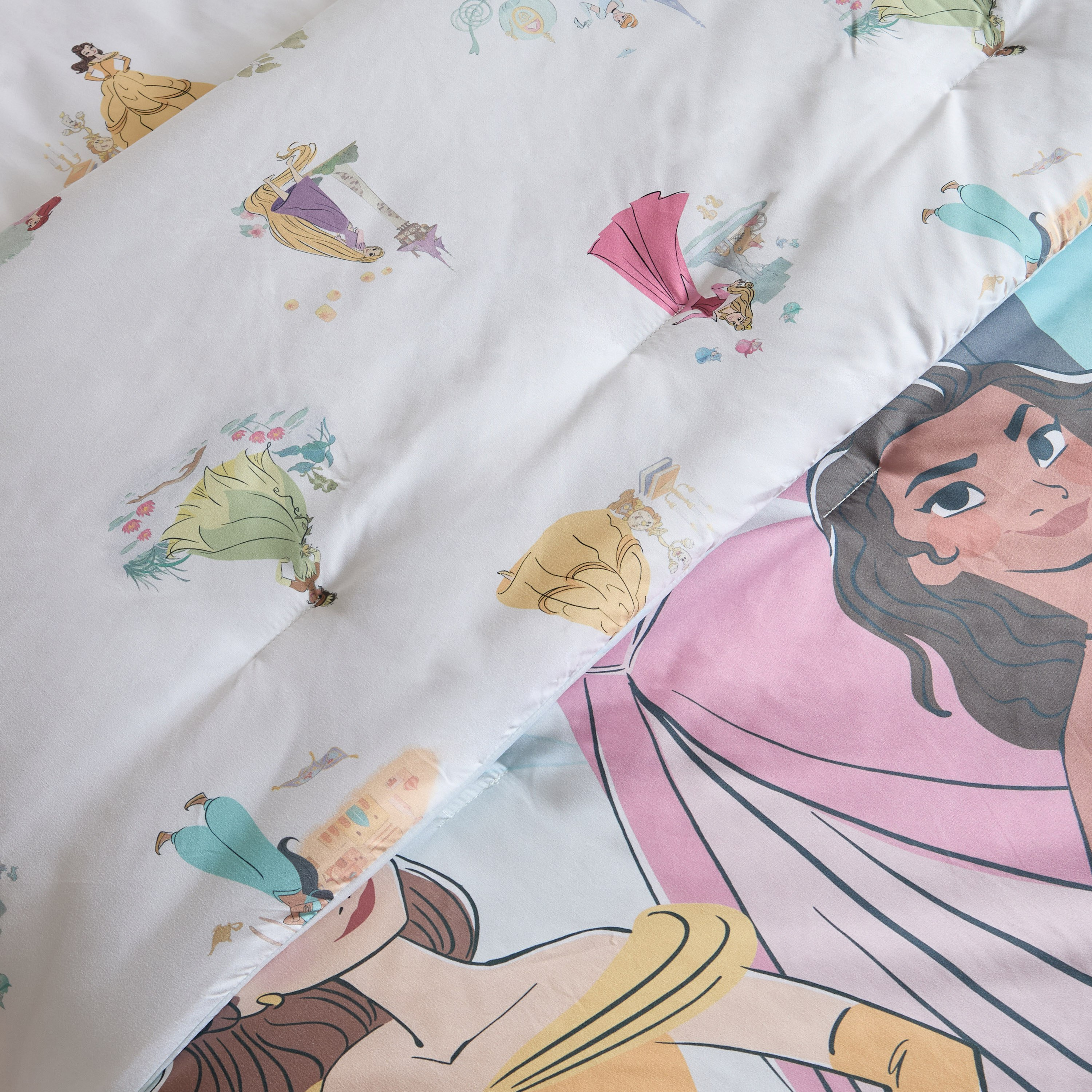 Disney Princess 2-Piece Twin Comforter Set - 160x220 cm-hbxhomeware-hbxkidsandyouth-image-4