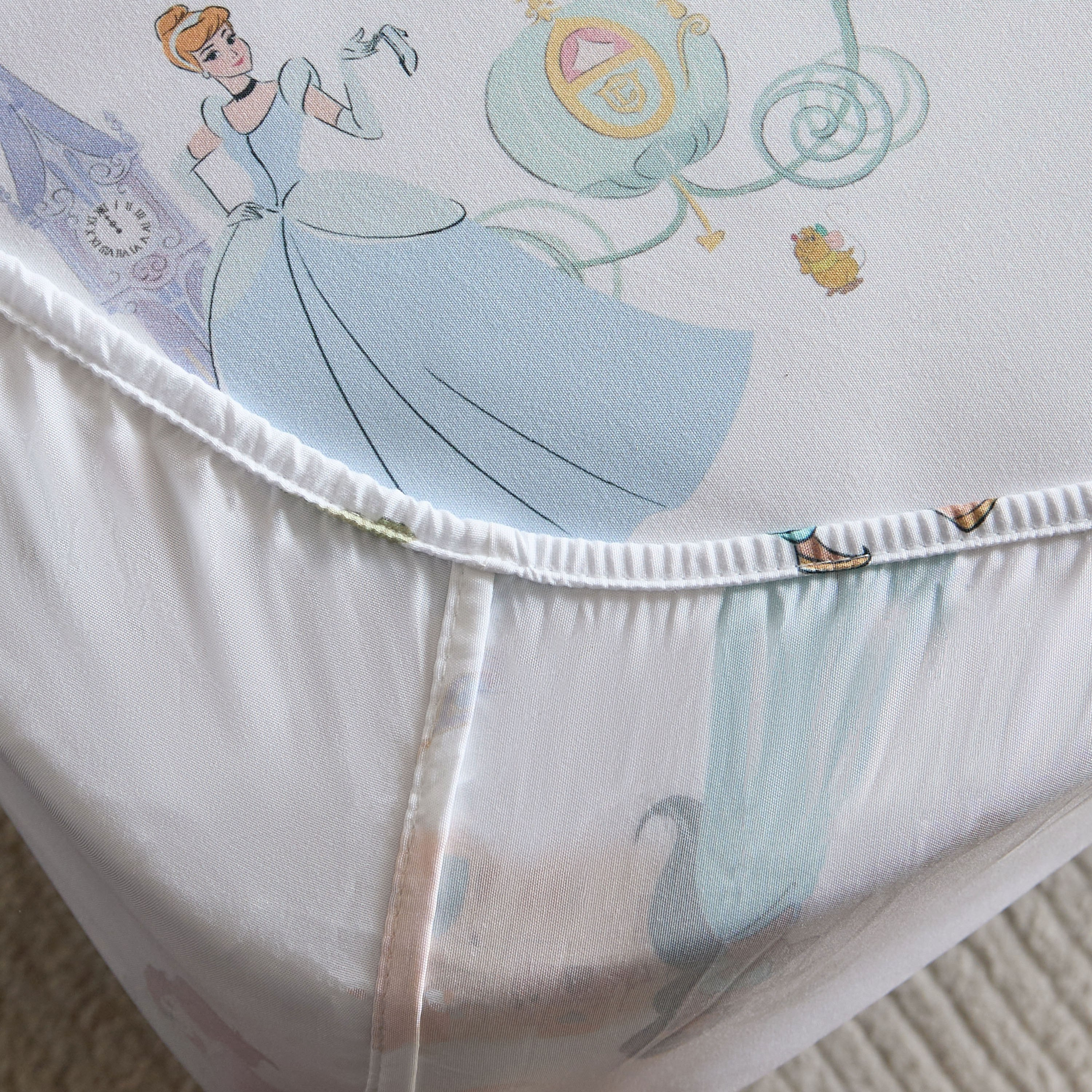 Disney Princess Twin Fitted Sheet - 120x200+25 cm-hbxhomeware-hbxkidsandyouth-image-6