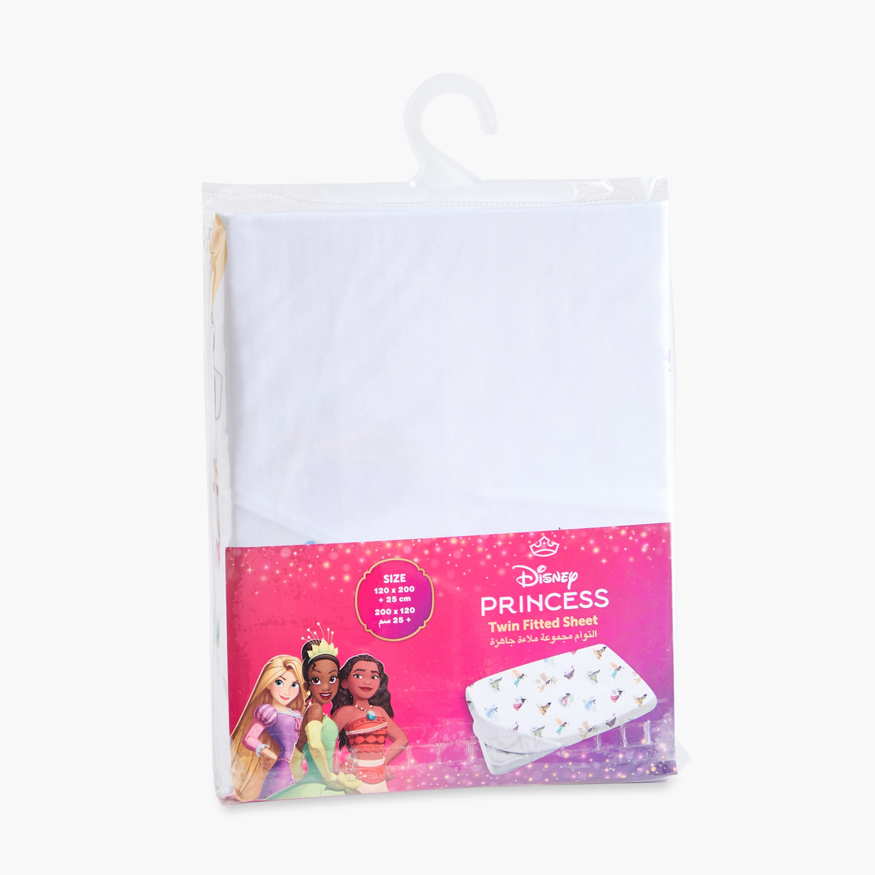 Disney Princess Twin Fitted Sheet - 120x200+25 cm-hbxhomeware-hbxkidsandyouth-image-8
