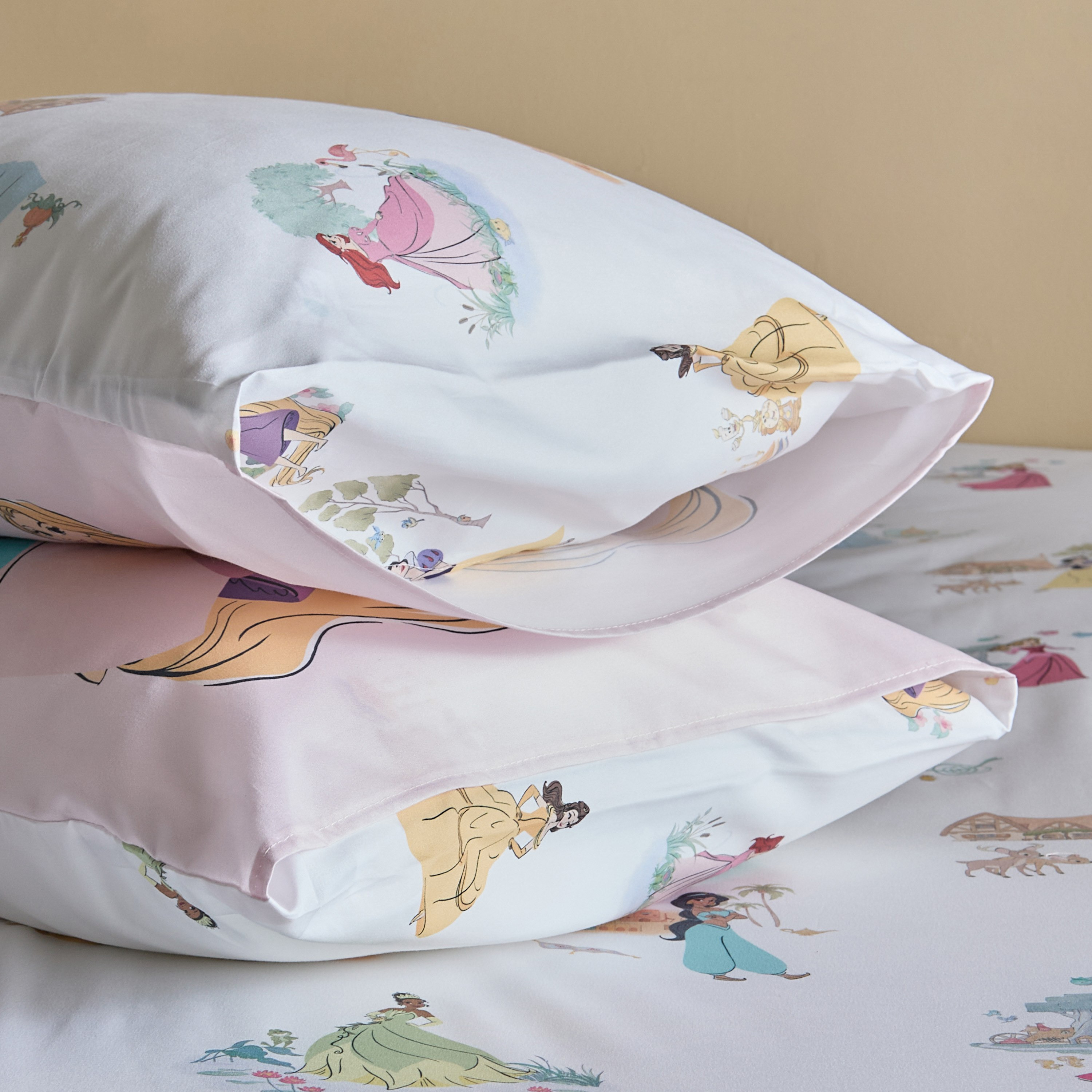 طقم غطاء وسادة قطعتين برنسيس من ديزني - 50x75 سم-hbxhomeware-hbxkidsandyouth-image-5
