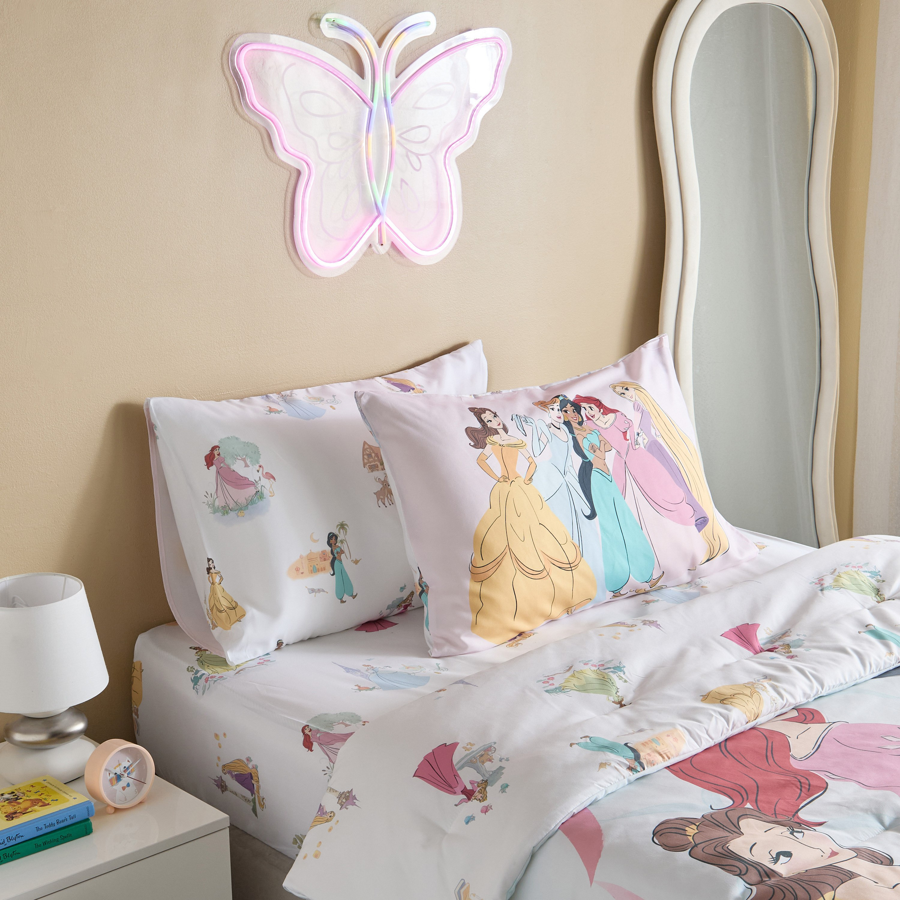طقم غطاء وسادة قطعتين برنسيس من ديزني - 50x75 سم-hbxhomeware-hbxkidsandyouth-image-6