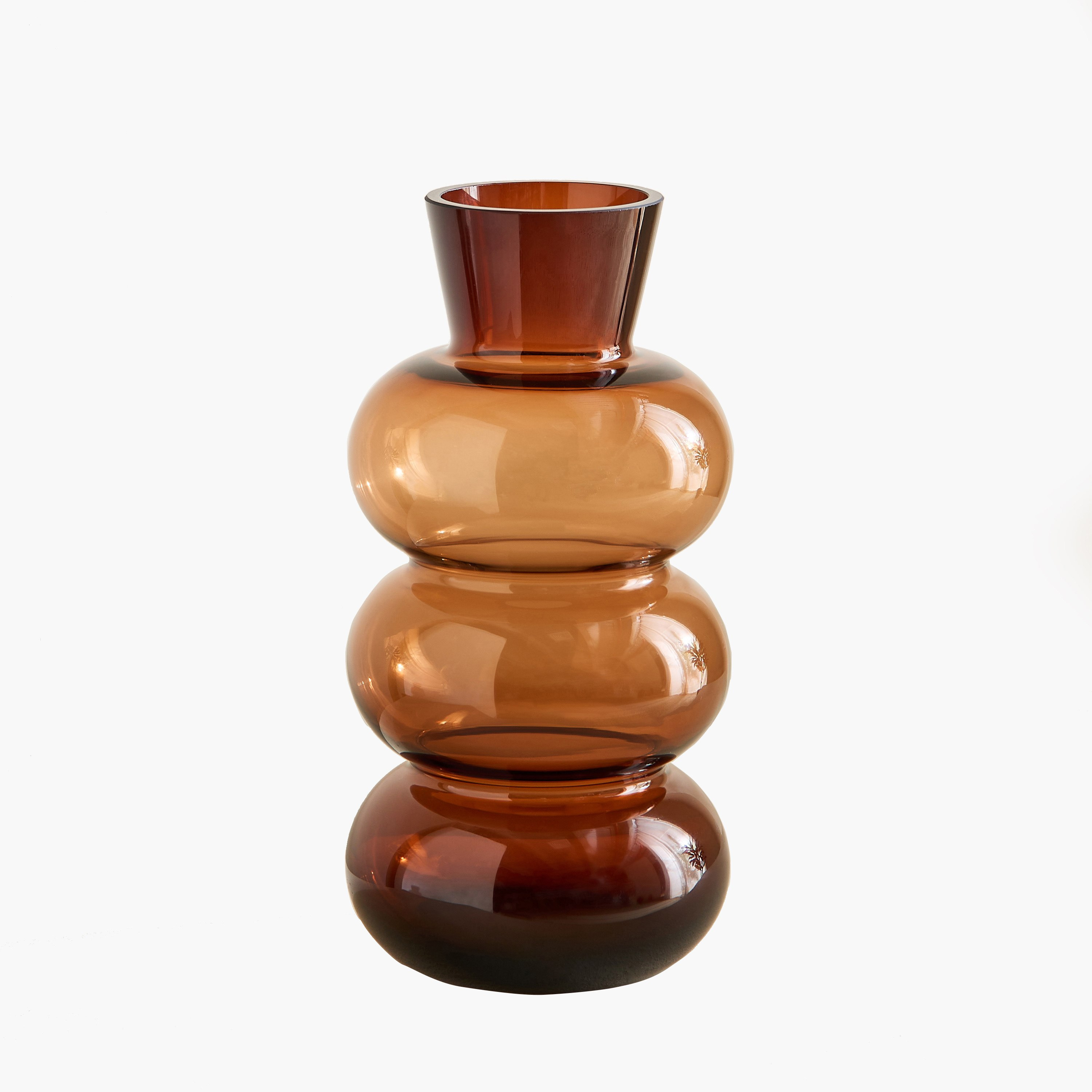 مزهرية زجاج سميك للديكور من بيدرو - 14.5x28 سم-hbxbedroom-decorandaccessories-vases-image-8