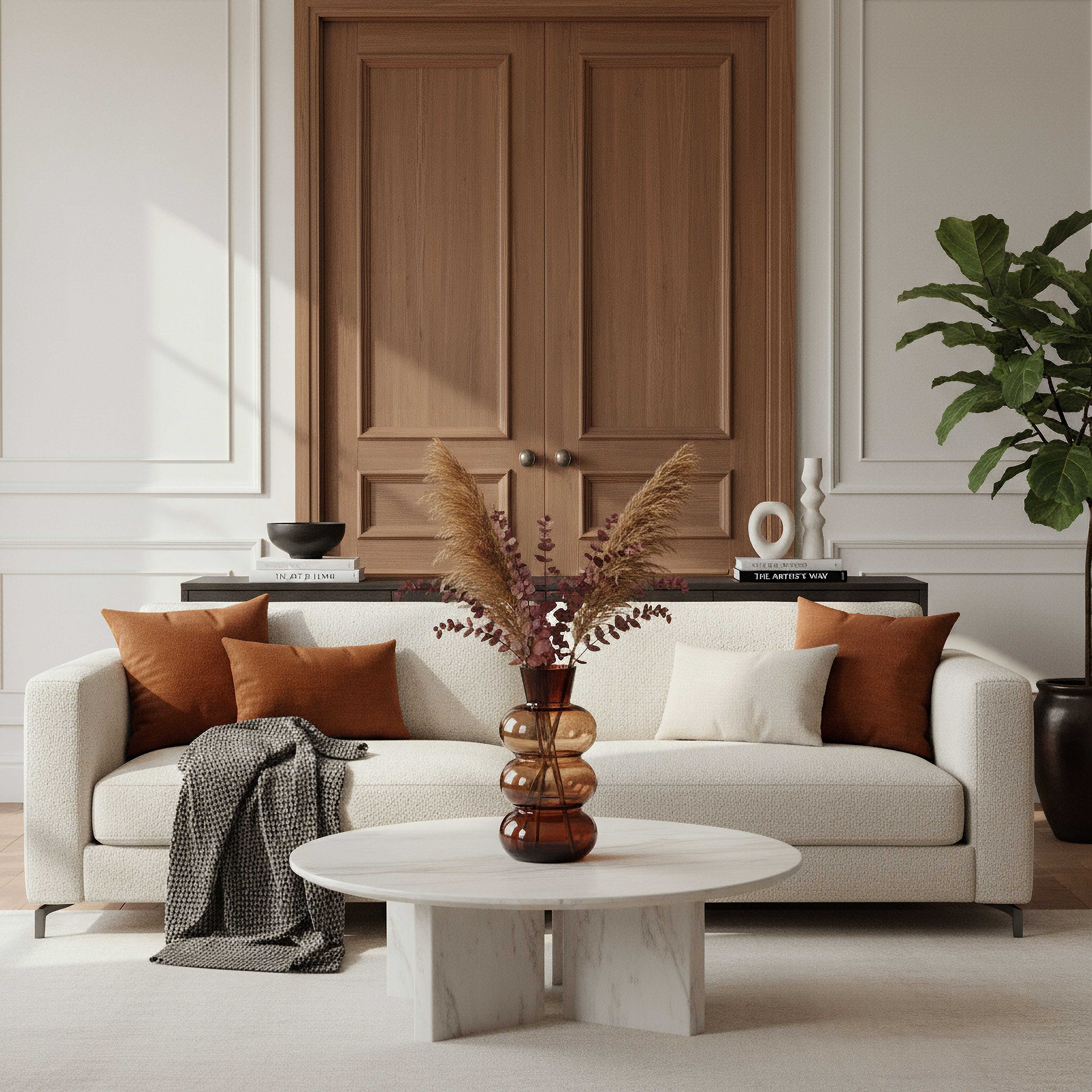 مزهرية زجاج سميك للديكور من بيدرو - 14.5x28 سم-hbxbedroom-decorandaccessories-vases-image-3