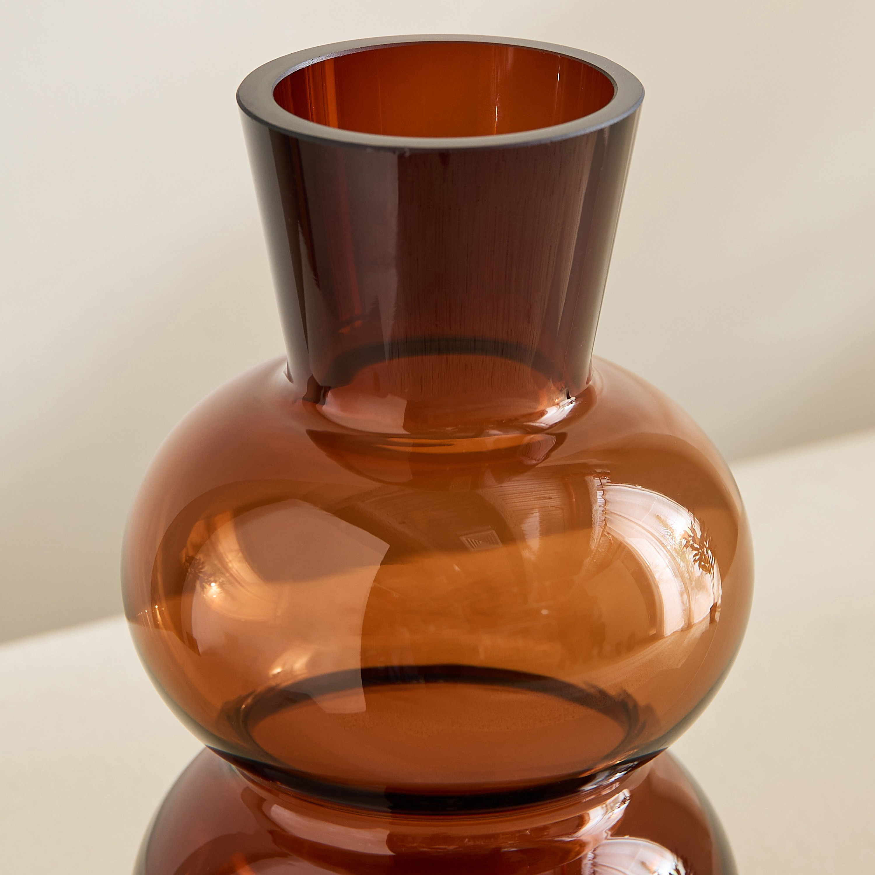 مزهرية زجاج سميك للديكور من بيدرو  - 12x20 سم-hbxbedroom-decorandaccessories-vases-image-6