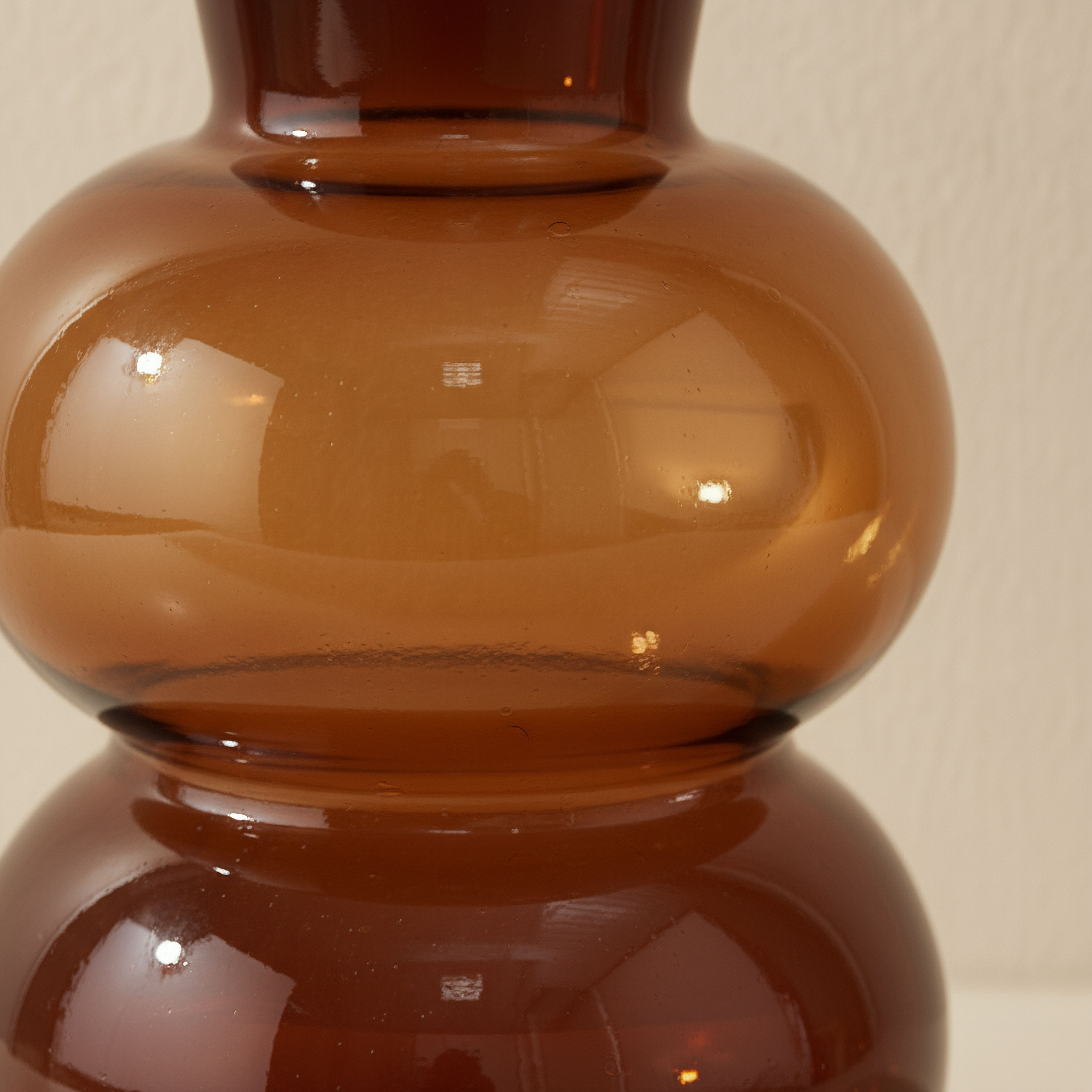 مزهرية زجاج سميك للديكور من بيدرو  - 12x20 سم-hbxbedroom-decorandaccessories-vases-image-2