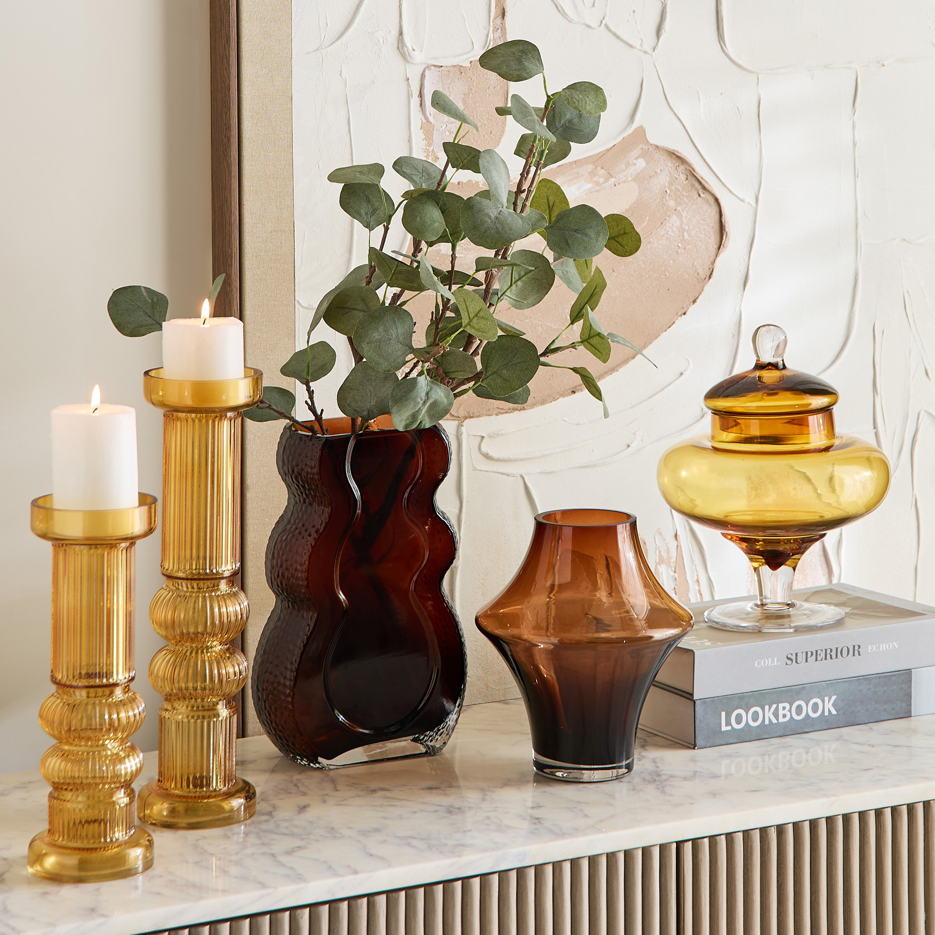 وعاء ديكور زجاج ثقيل من بيدرو - 20x25 سم-hbxdecorandfurnishings-homeaccessories-bowls-image-7