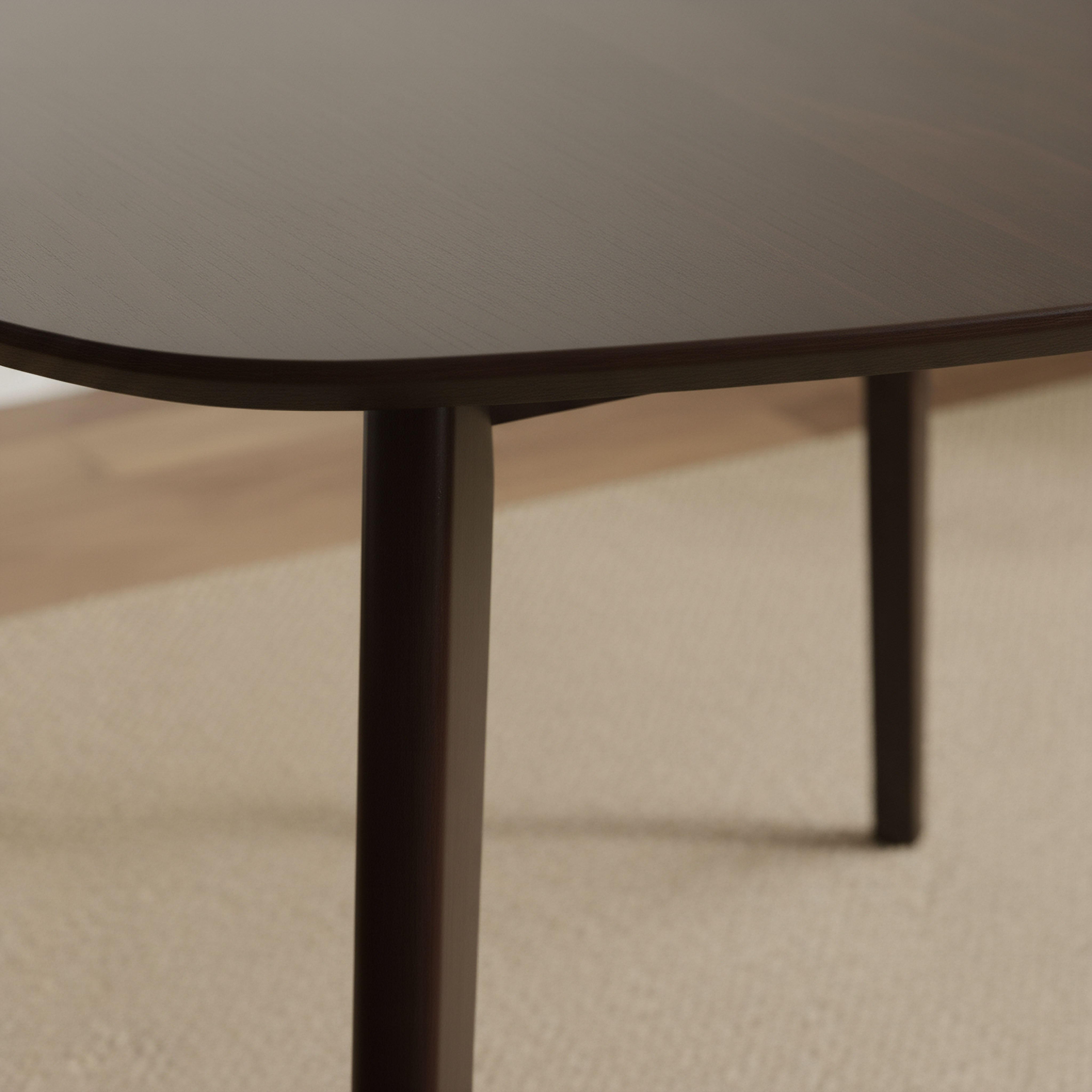 طاولة سفرة لـ3 مقاعد من سكاندي-hbxfurniture-diningtablesandsets-diningtables-fourseater-image-4