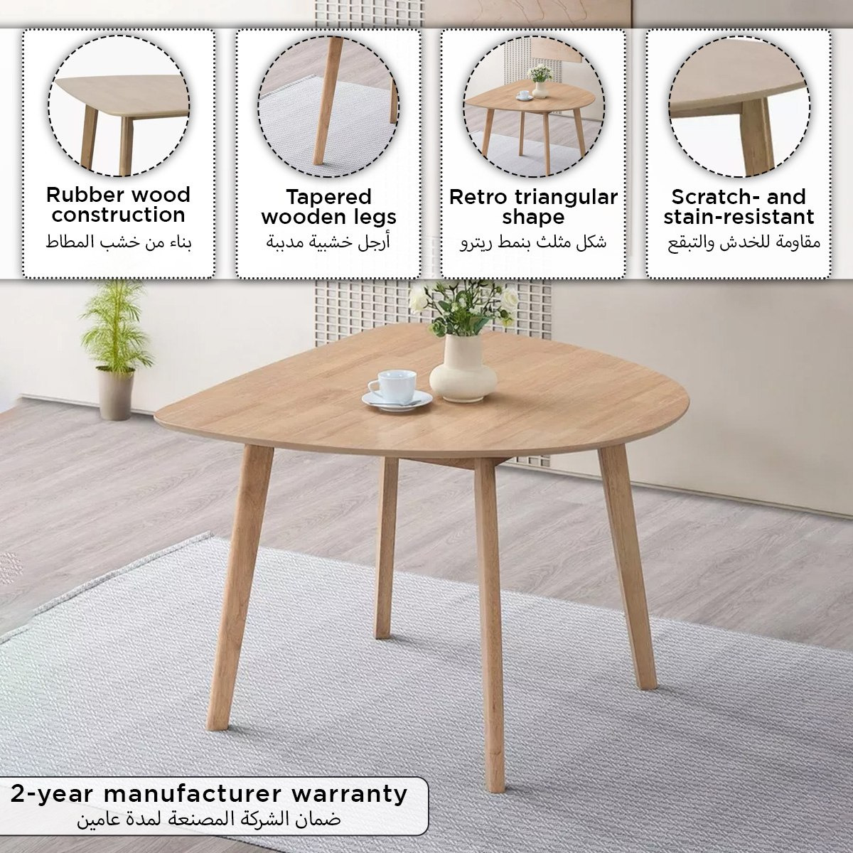 Scandi 3-Seater Dining Table-hbxfurniture-diningtablesandsets-diningtables-fourseater-image-3