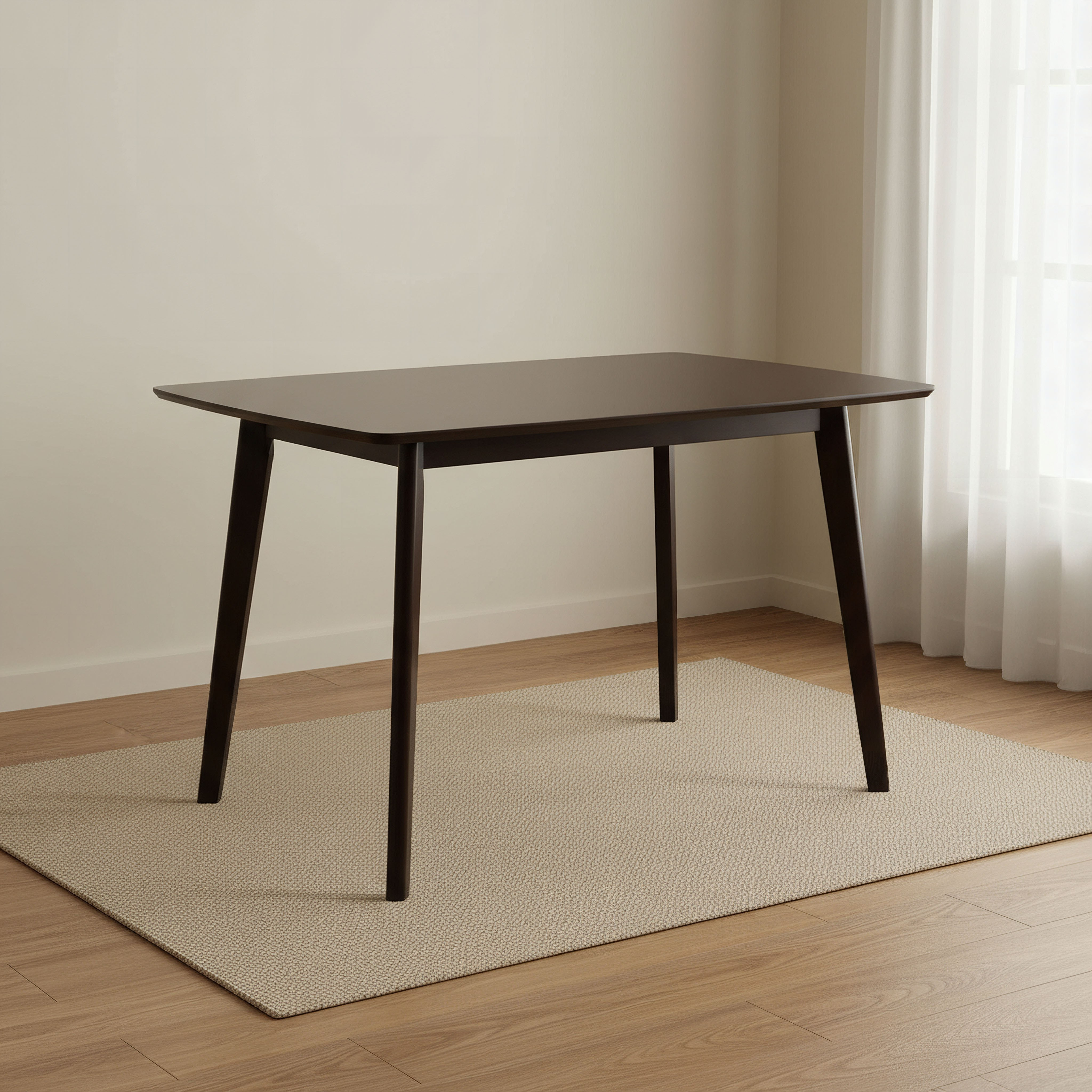 Scandi 4-Seater Dining Table-hbxfurniture-diningtablesandsets-diningtables-fourseater-image-1