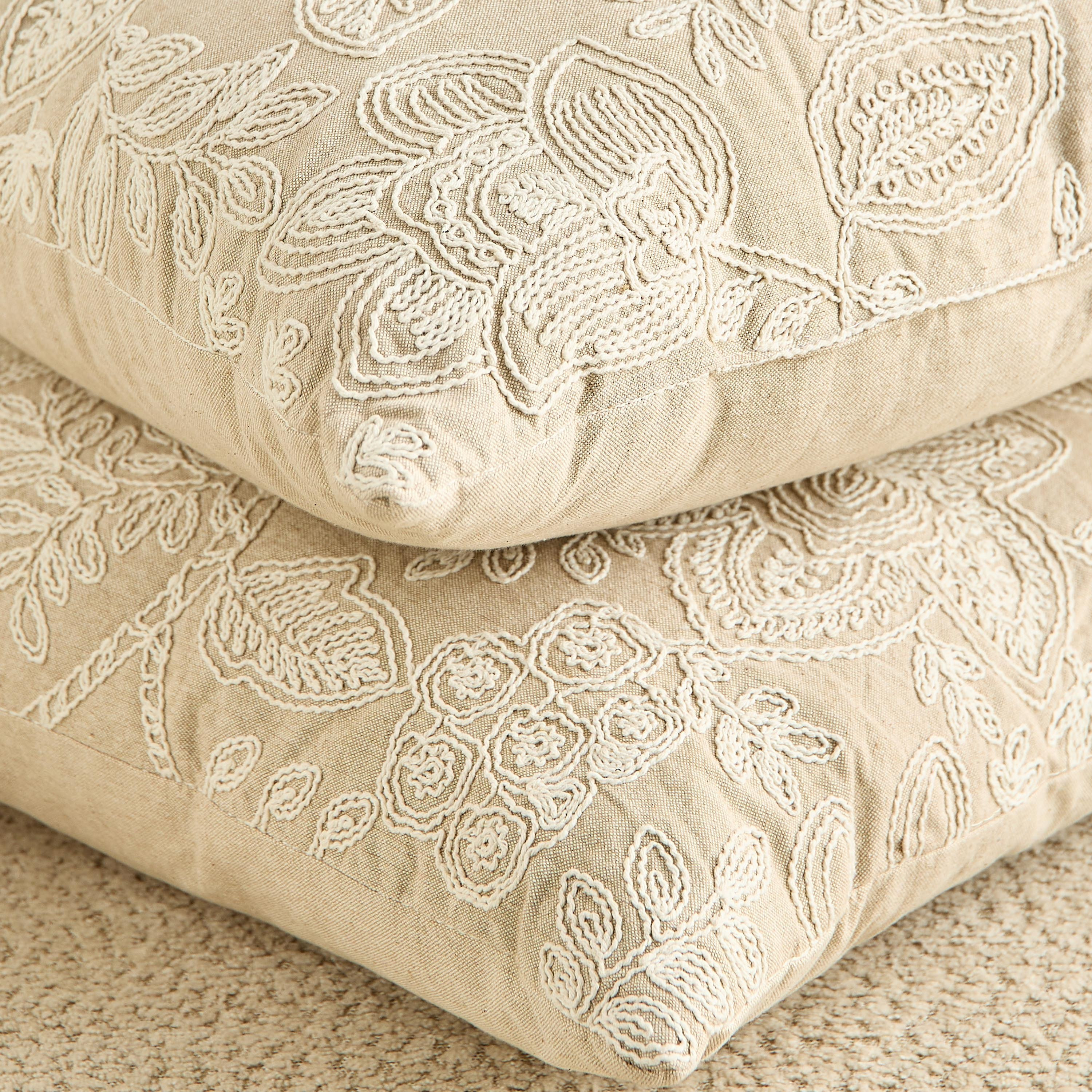 طقم وسادة محشوة دوري فلورا قطعتين من كوزي ديو - 50×50 سم-hbxlivingroom-furnishings-cushionsandcovers-filledcushions-image-7